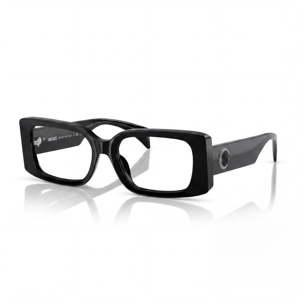 Gafas de mujer Versace Ve 3362u de policarbonato negro de 53 mm