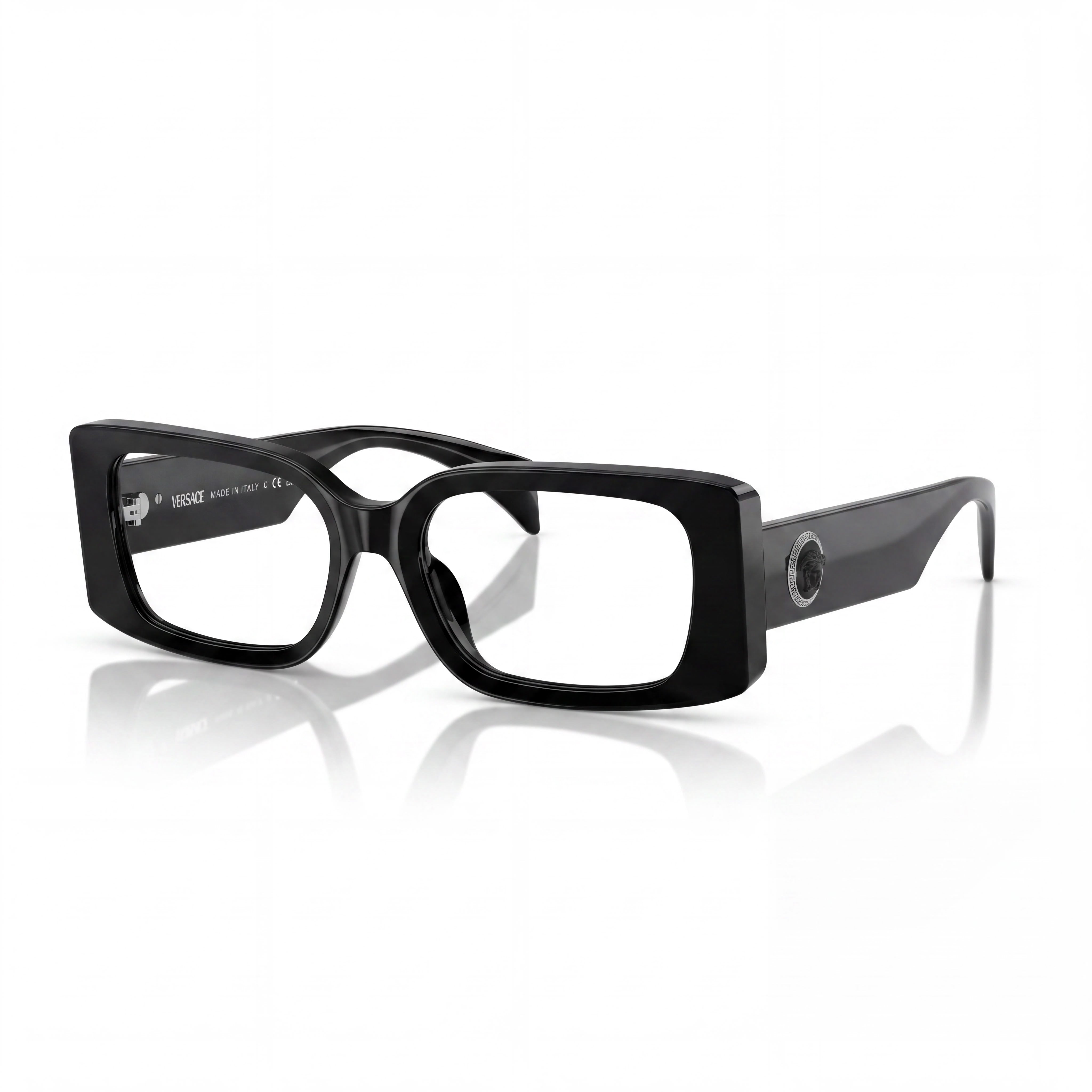 Versace Ve 3362u Women's Black Polycarbonate Eyeglasses 53mm, Photo 1