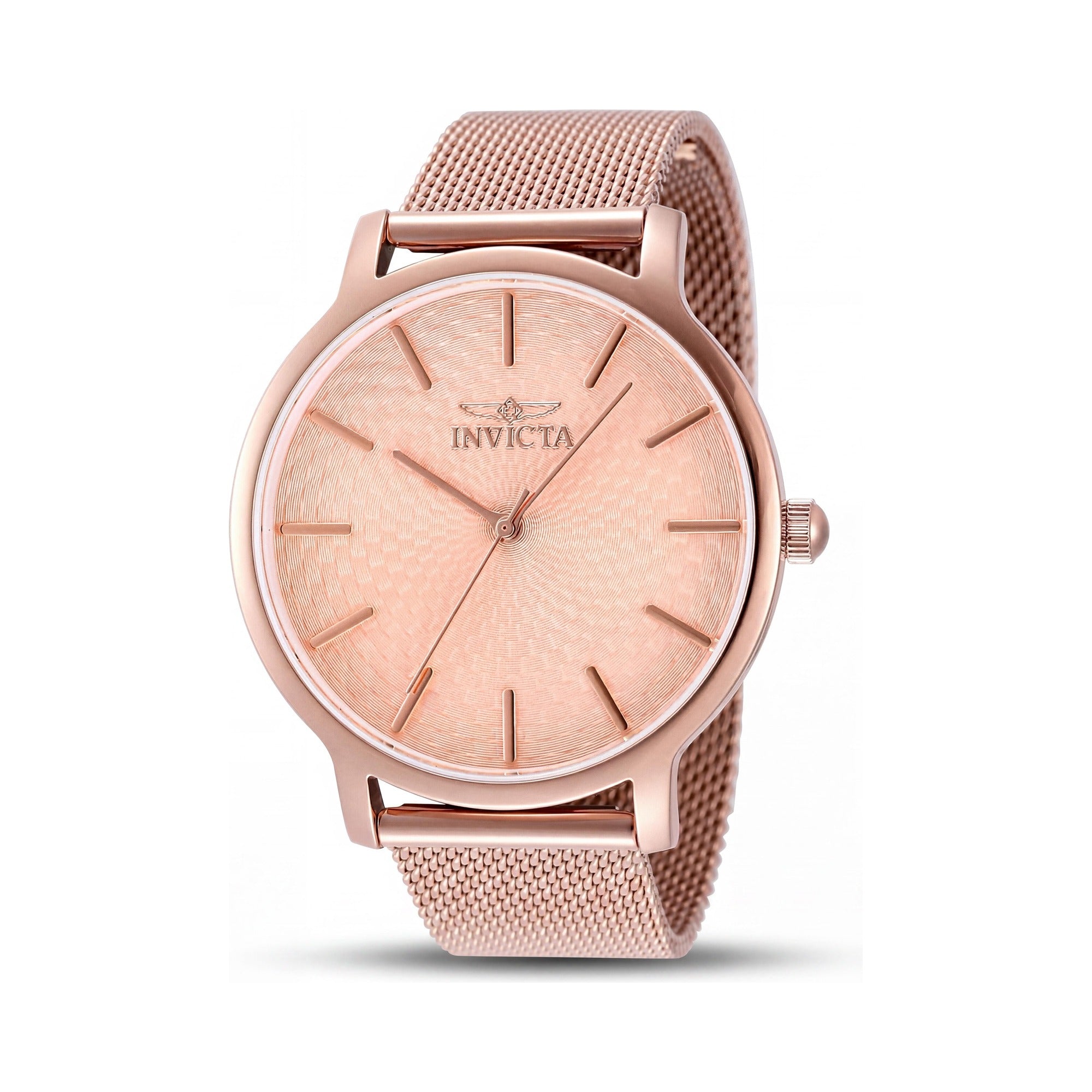 Invicta Wildflower Women's Quartz Wrist Watch, 38mm Stainless Steel Bracelet, Rose Gold Dial, Photo 1