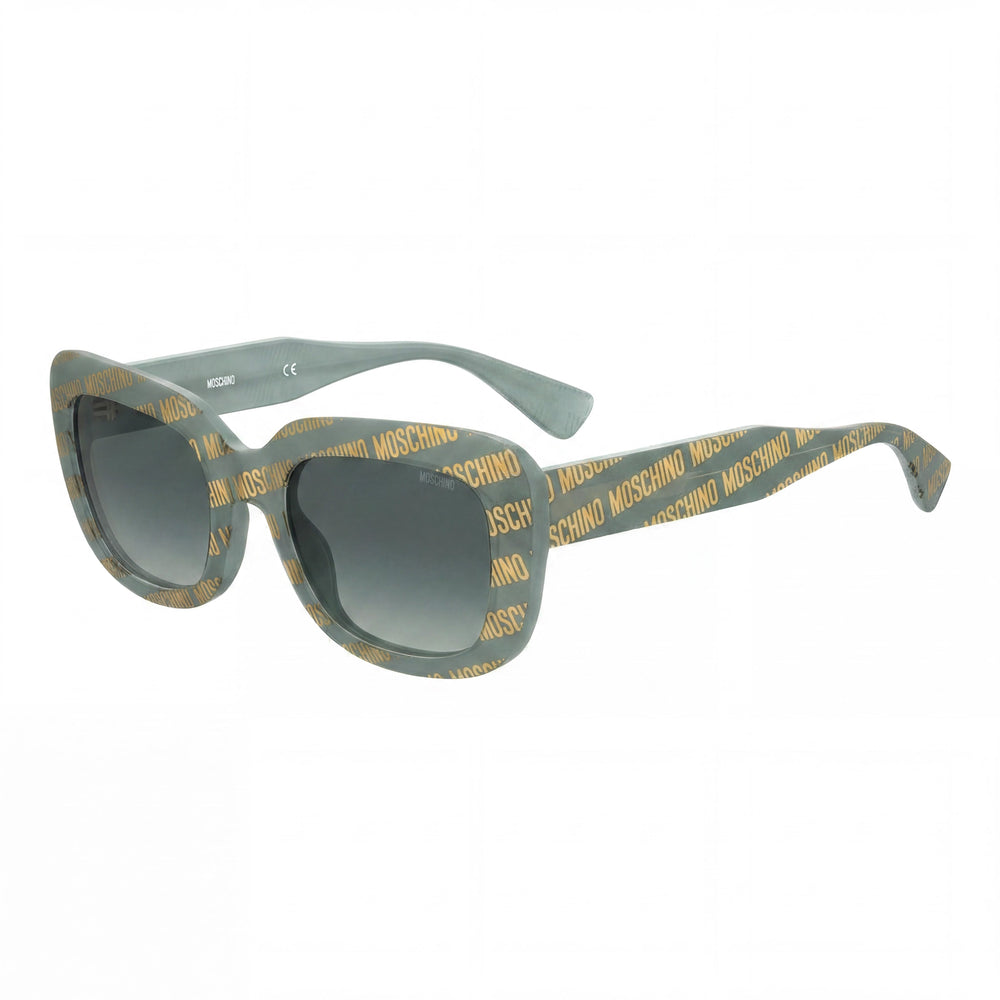 Gafas de sol Moschino Classic Cat Eye para mujer, de acetato, con protección UV, 53 mm