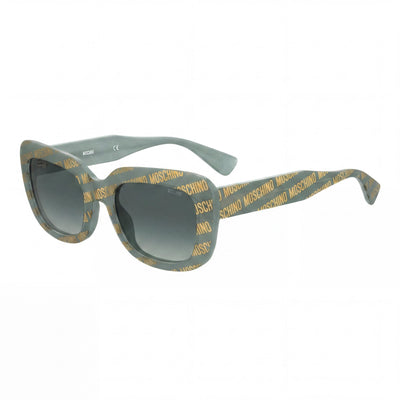 Gafas de sol Moschino Classic Cat Eye para mujer, de acetato, con protección UV, 53 mm