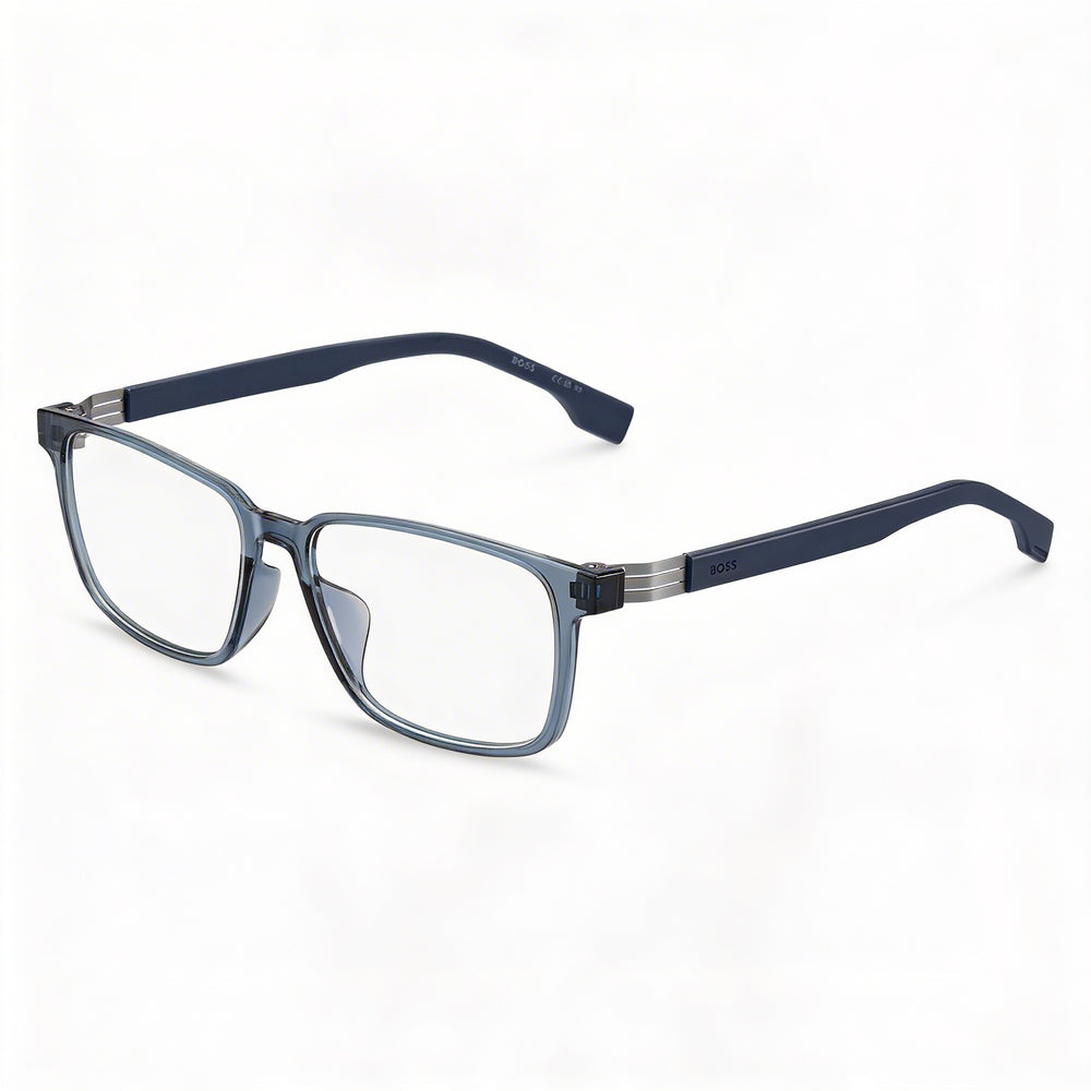 BOSS Audio Systems VISTA BOSS 1618/F Men's Casual Non Polarized Polyamide Frame Clear Lens Glasses 55mm