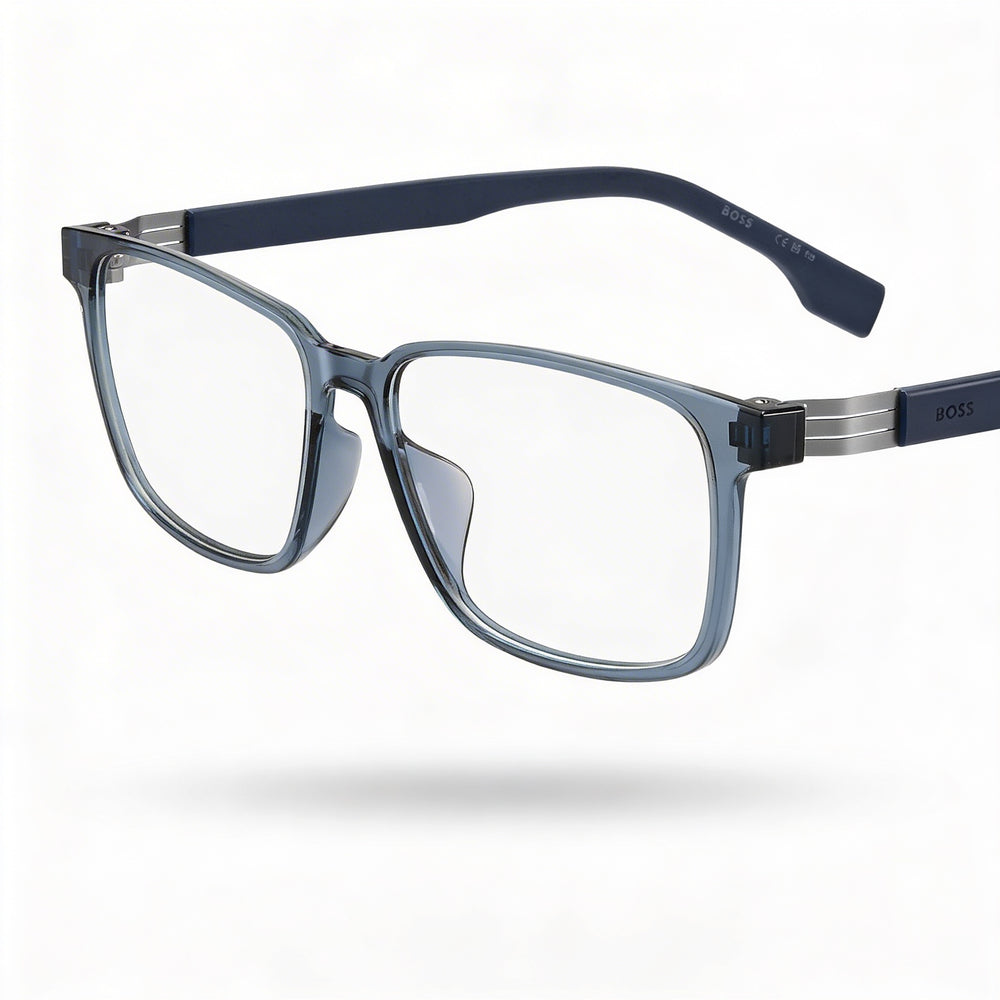 Hugo Boss VISTA BOSS 1618/F Gafas sin polarizar transparentes de poliamida casuales para hombre 55-16-150