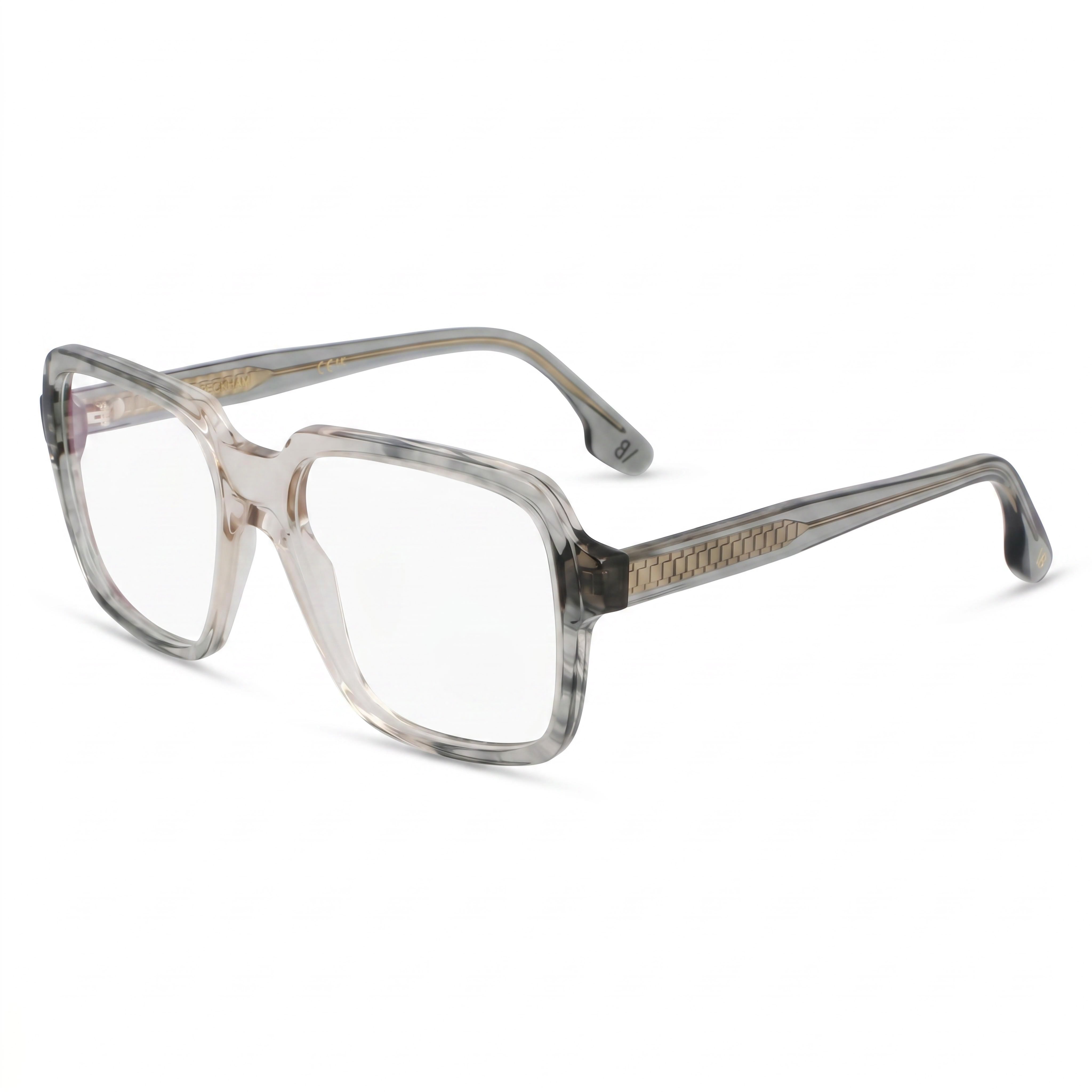 Victoria Beckham Vb2668 Women's Vintage Shaded Grey Optical Eyeglass Frames Lens 53mm Bridge 17mm Temple 140mm, Photo 1