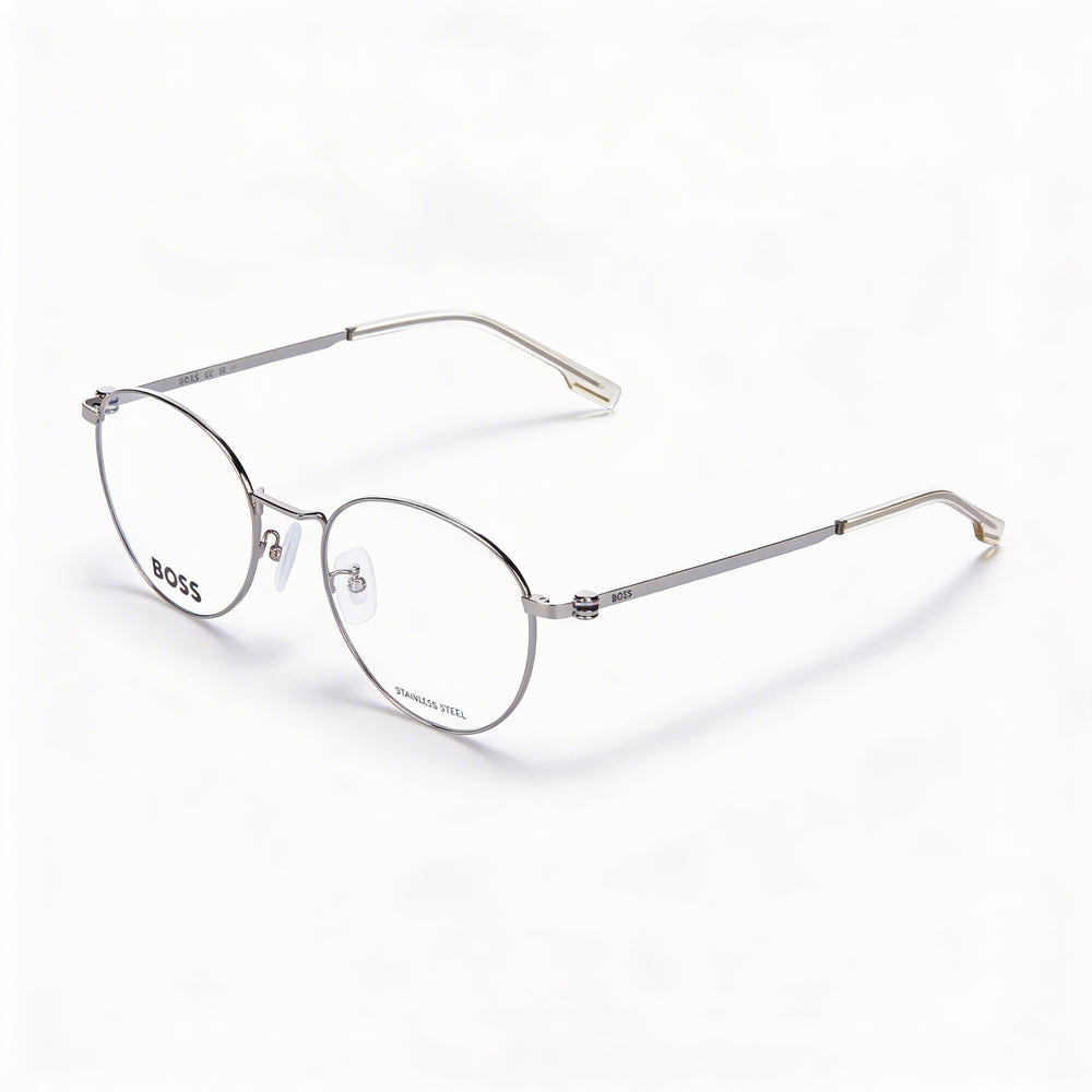 Hugo Boss BOSS 1539/F Unisex Alloy Steel Ruthenium UV Protected Optical Frames Lens Width 52mm