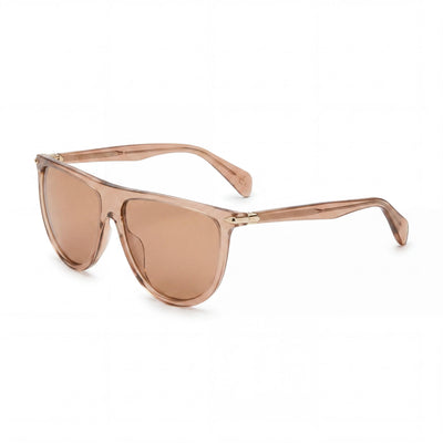 rag & bone Classic Women's Brown Acetate UV Protection Sunglasses 57mm