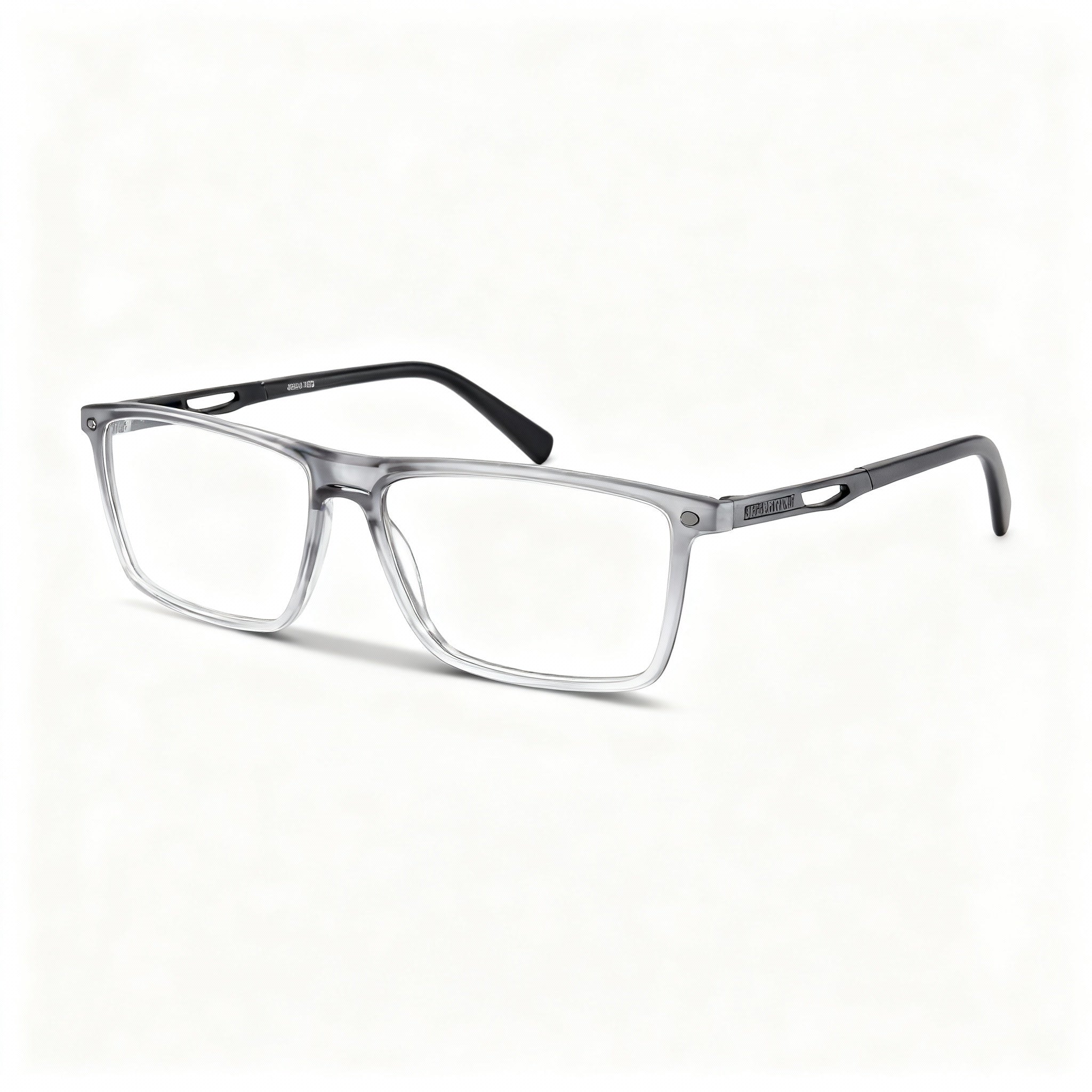 Harley-Davidson HD50026 Men's Grey Plastic Ophthalmic Rectangular Eyeglass Frames 2-16-145