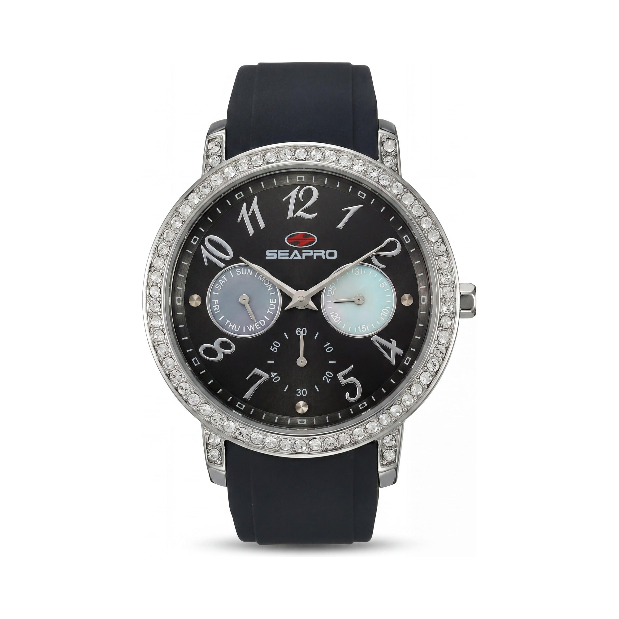Seapro Casual SP4413 Women's Grey Stainless Steel Watch, 52mm, Photo 1