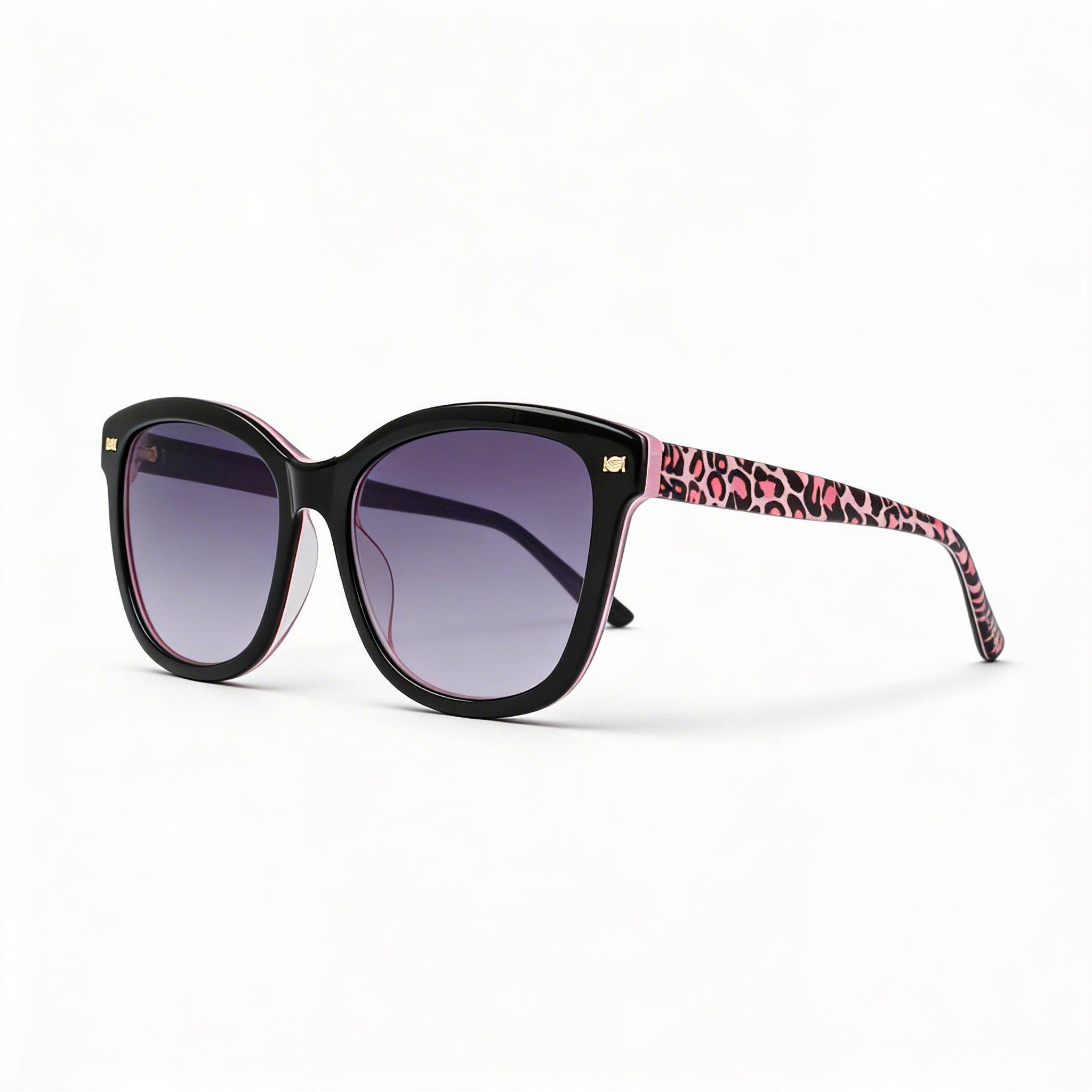 bebe Bb7234 Women's Jet Acetate Anti-Reflective Scratch-Resistant Polycarbonate 100% UV Protection Eyewear 56mm, Photo 1