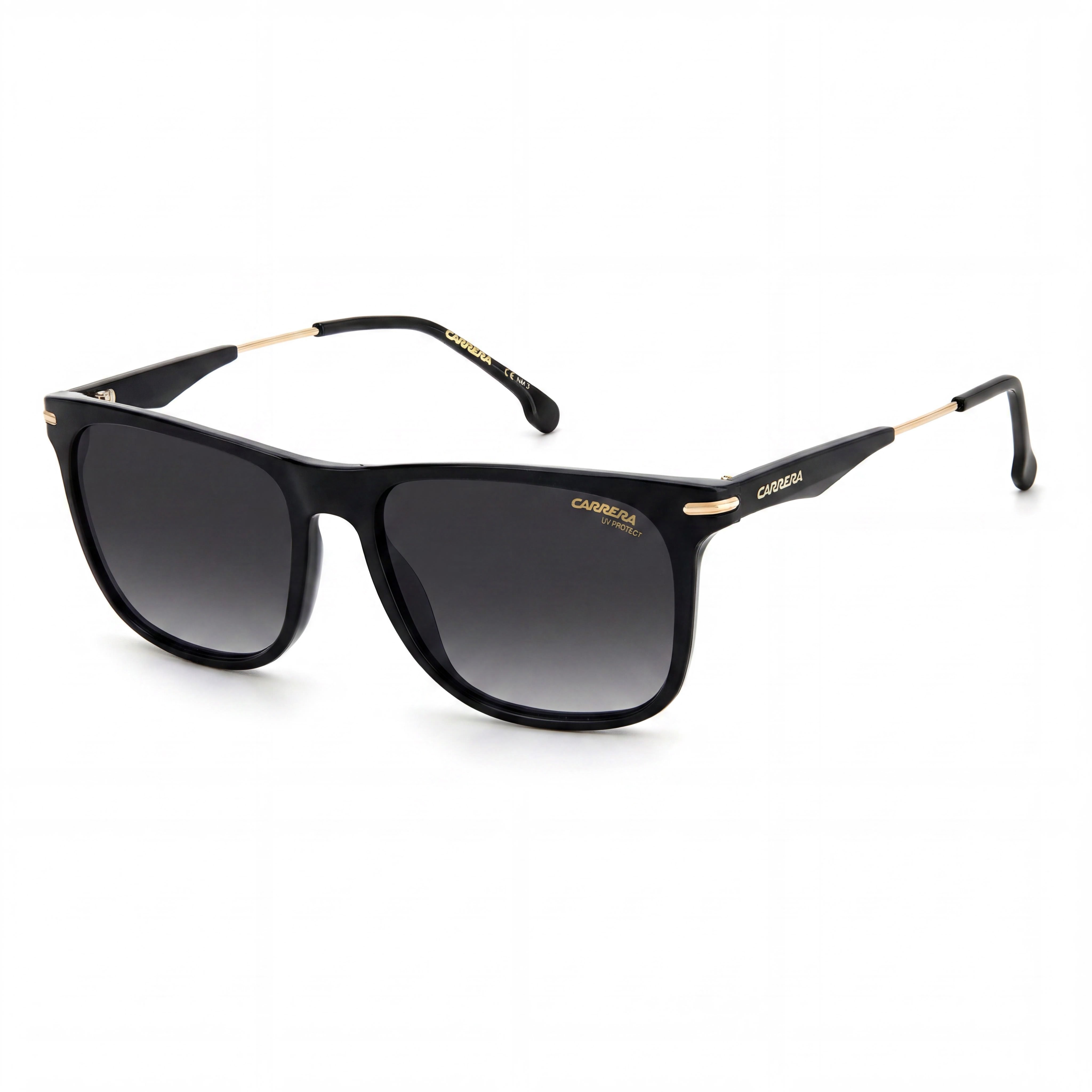 Gafas de sol unisex Carrera 276/S, montura en negro, gris oscuro, con protección UV, 55 mm, Photo 1