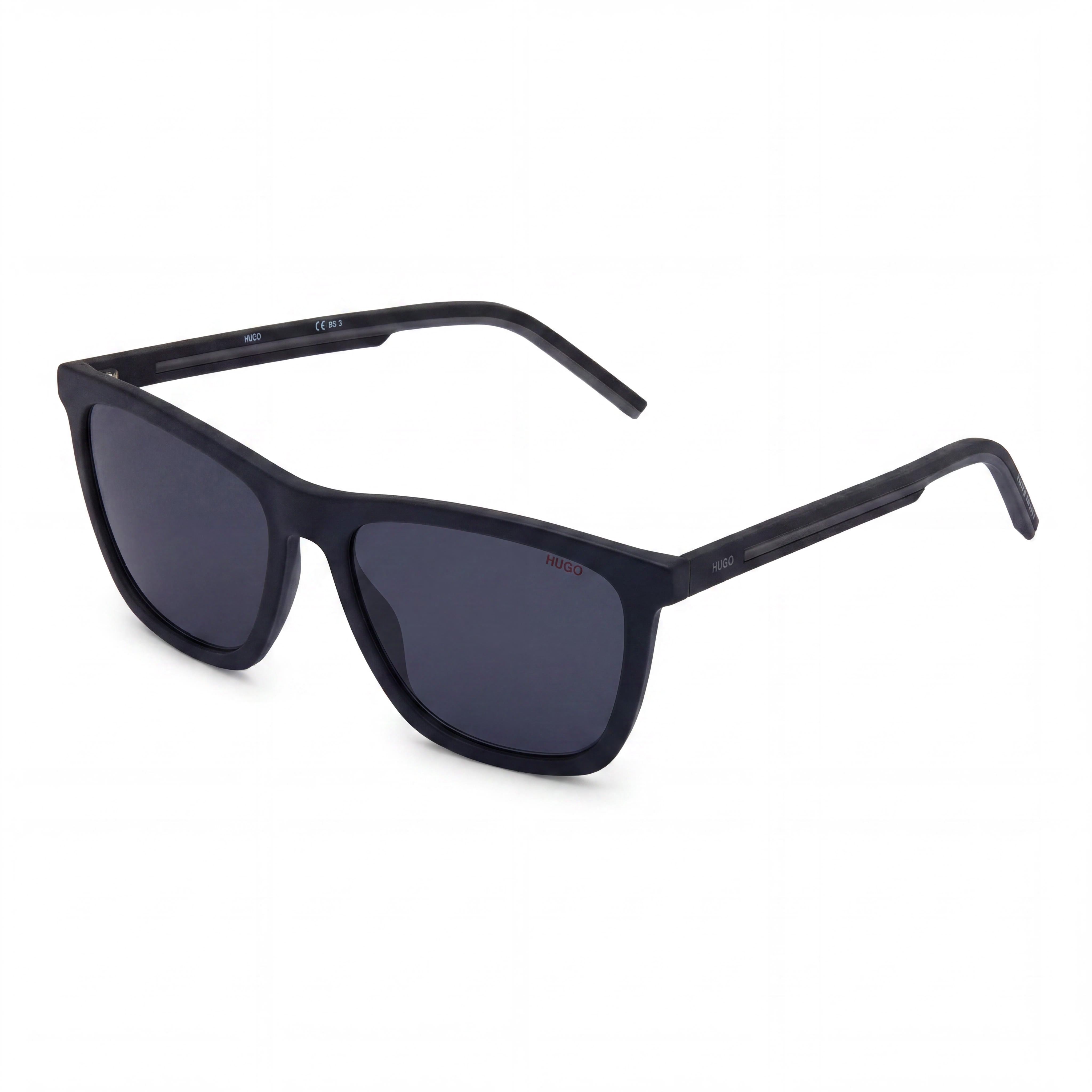Hugo Boss HG1047/S Unisex Matt Black Plastic Frame UV Protected Non-Polarized Sunglasses 56mm Lens, Photo 1