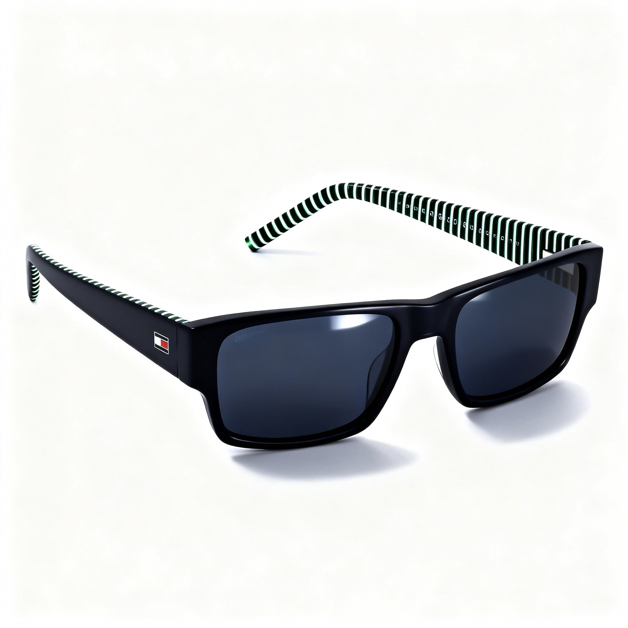 Tommy Hilfiger Modern Men's Preppy Blue Acetate Frame Polycarbonate Non-Polarized Sunglasses 56-19-140