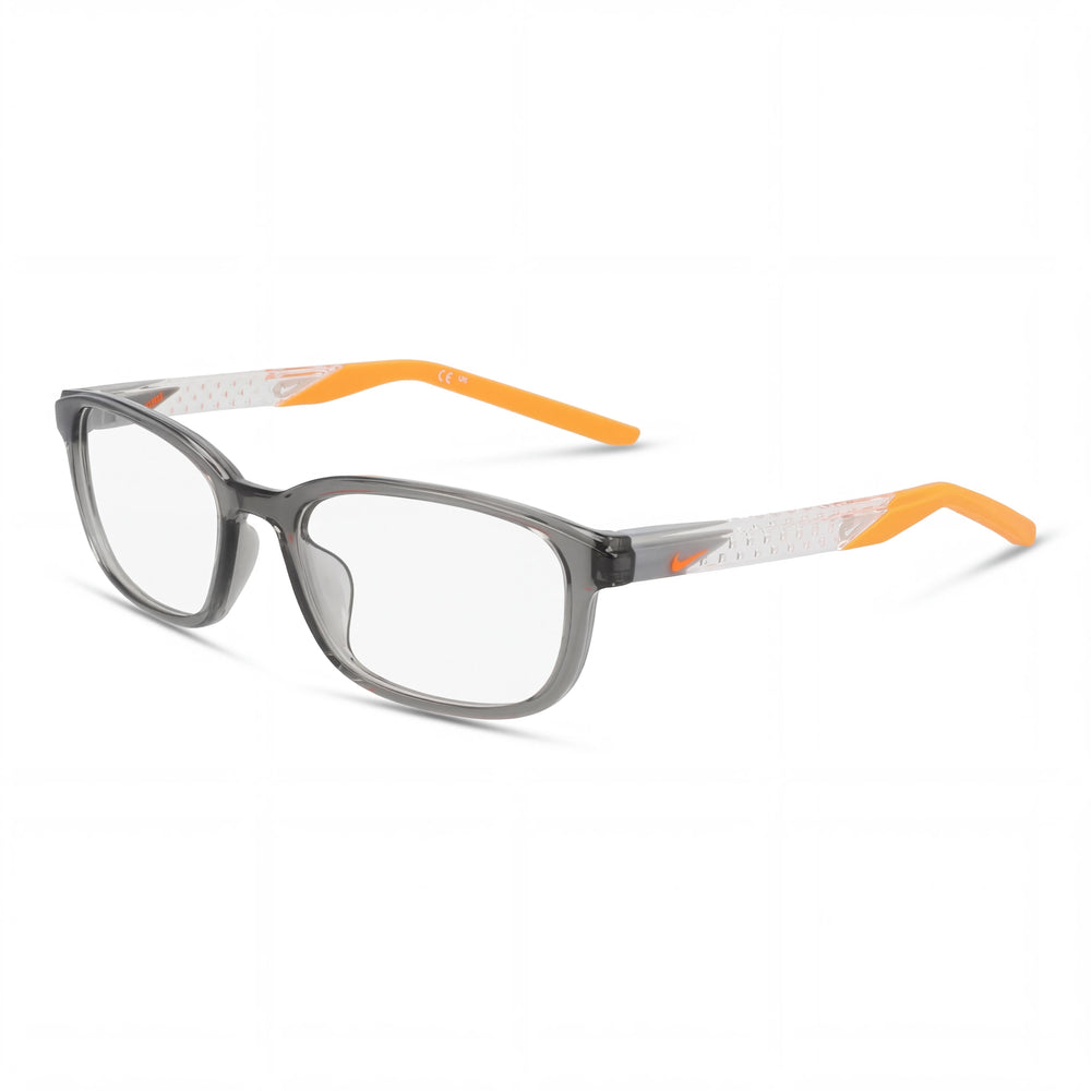Nike Classic Unisex Smoke Grey Acetate Frame Eyeglasses, 53mm Lens Width, 18mm Bridge, 145mm Temple