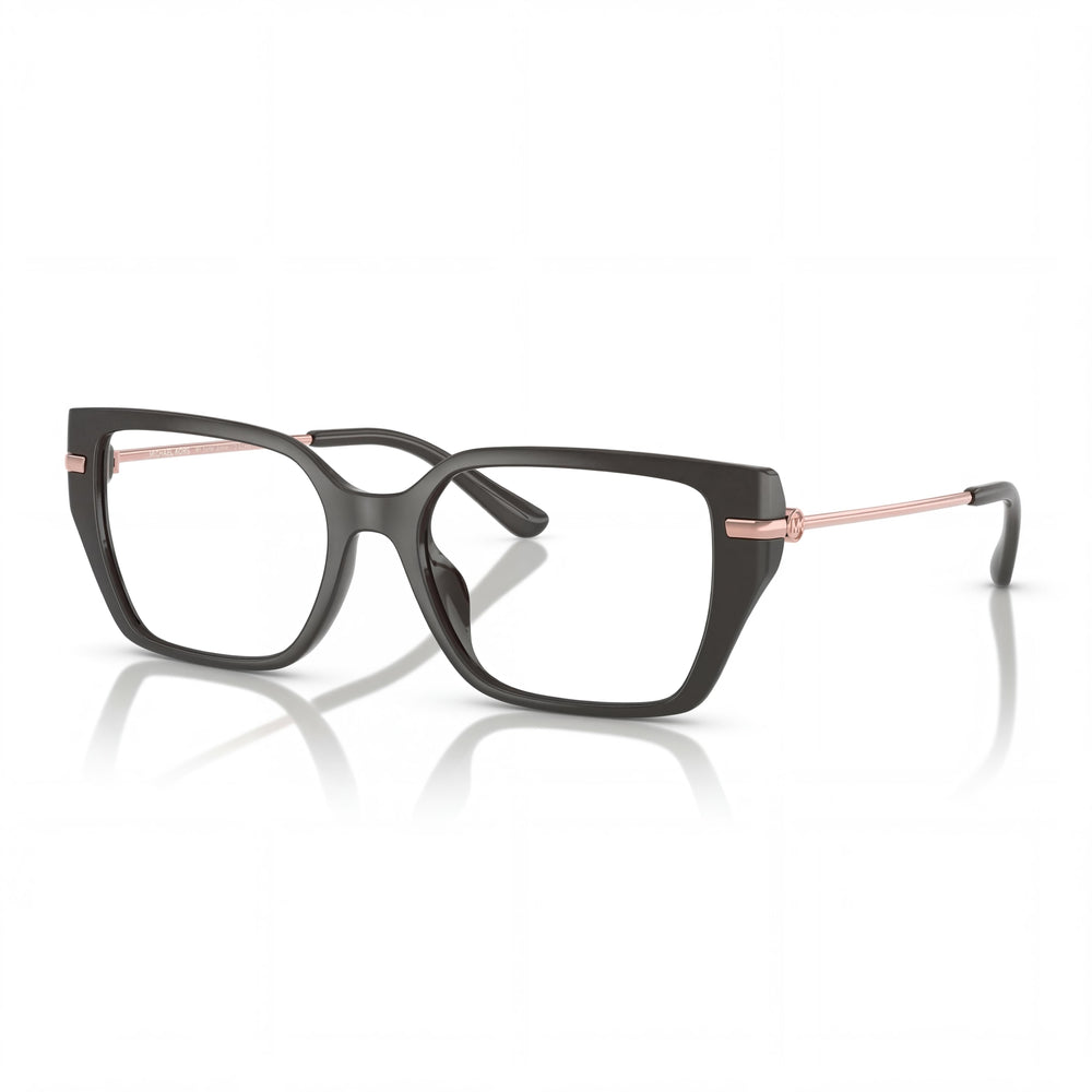 Michael Kors Women's Mk4134u Crete Universal Fit Plastic Prescription Eyeglasses Ash 54mm