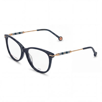 Gafas Carolina Herrera Ch 0043 para mujer, montura de plástico Zi9, lentes de demostración de policarbonato, tamaño 53 mm