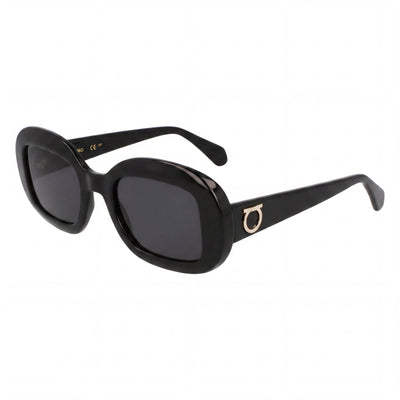 Ferragamo Sf2038se Women's Black Titanium Frame Polycarbonate Lens Non- Glasses 51-22-140
