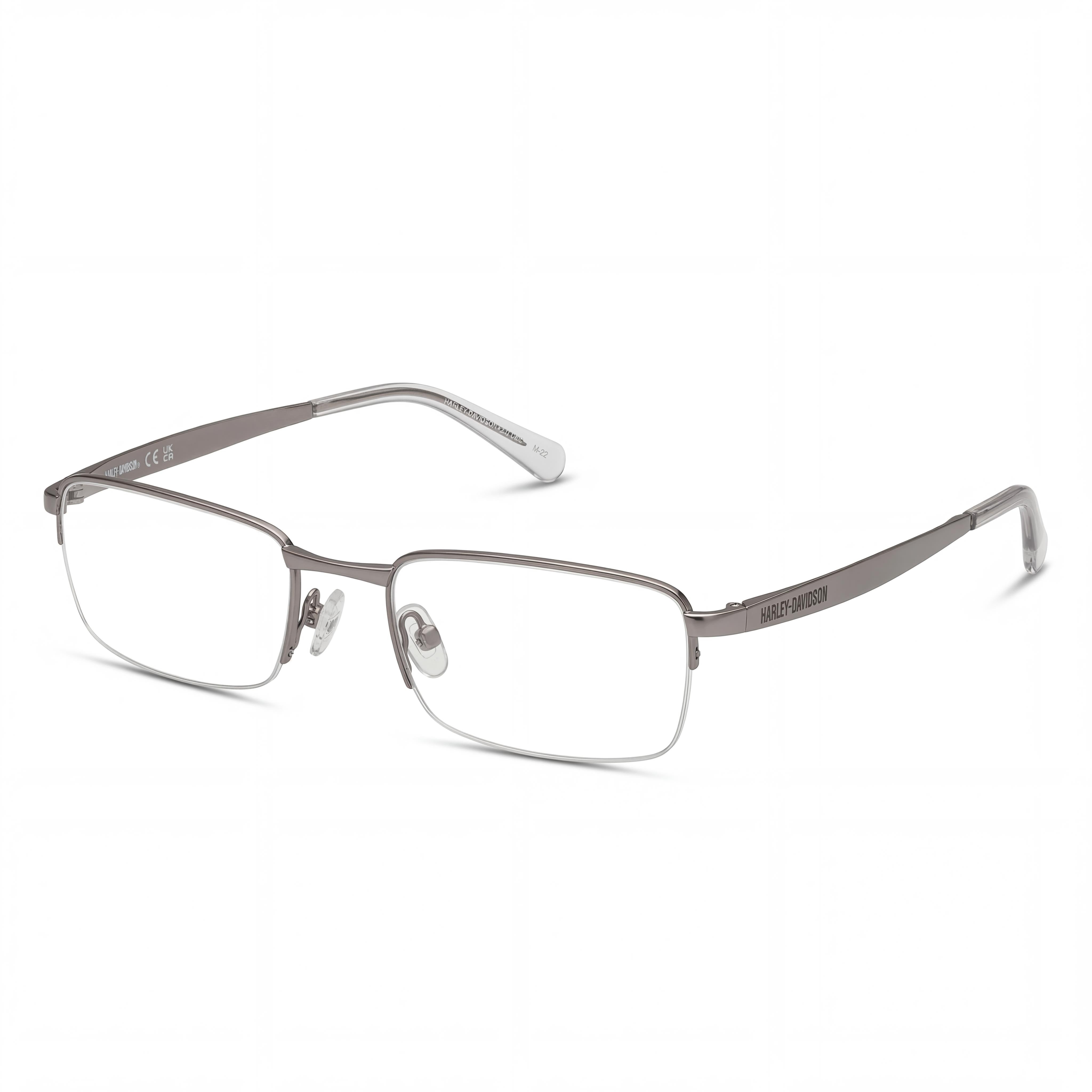 Gafas ópticas Harley-Davidson para hombre modelo HD50098 en metal mate, 57/20/145, Photo 1