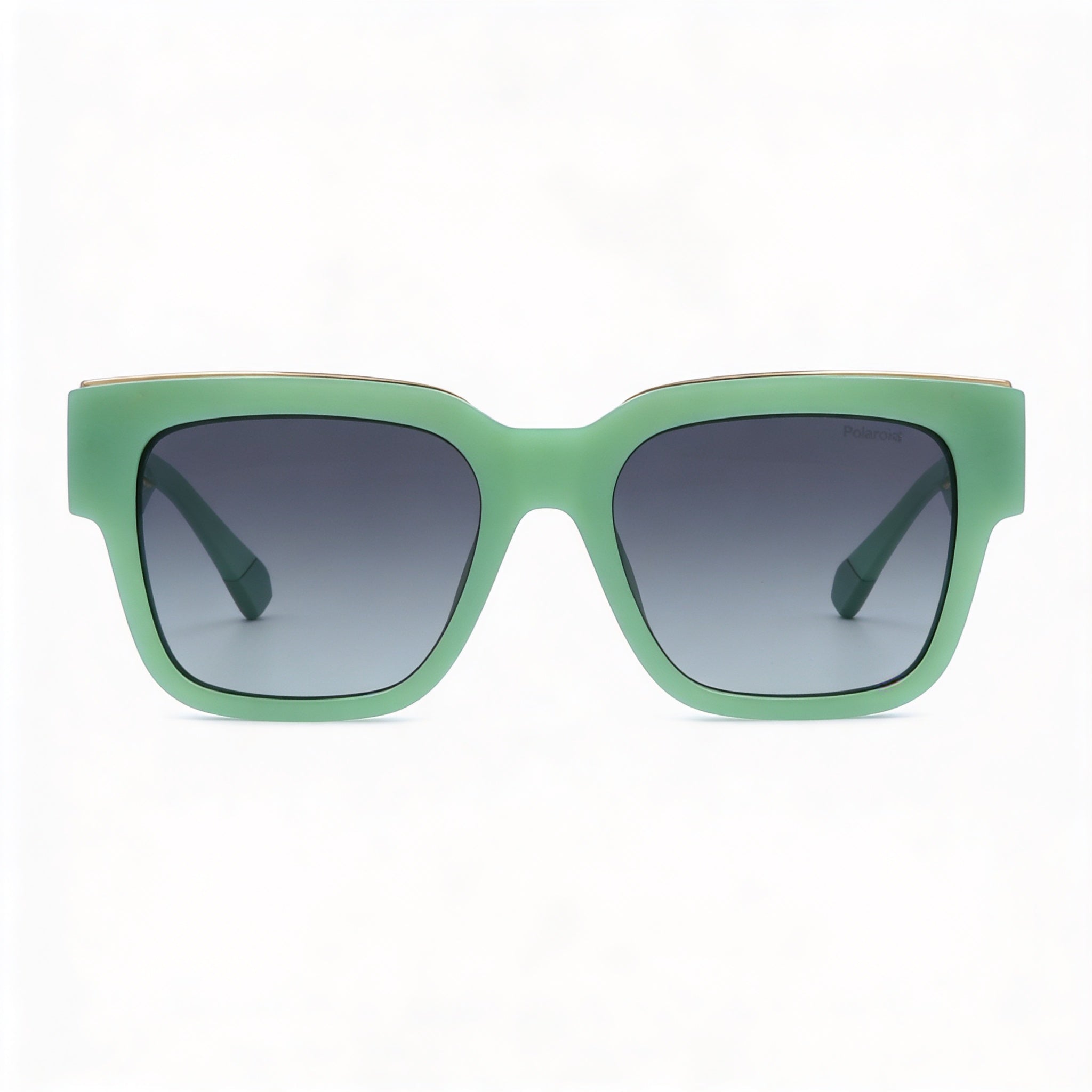 Polaroid PLD 6198/S/X Casual Unisex Green Frame Grey Lens Polycarbonate UV Protection Sunglasses 52mm, Photo 2