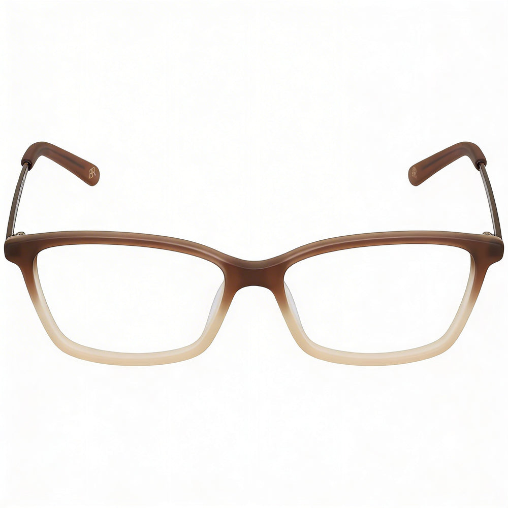 BANANA REPUBLIC Cate/N Women's Rectangle Shape Eyeglasses with Matte Brown Plastic Frame 51mm