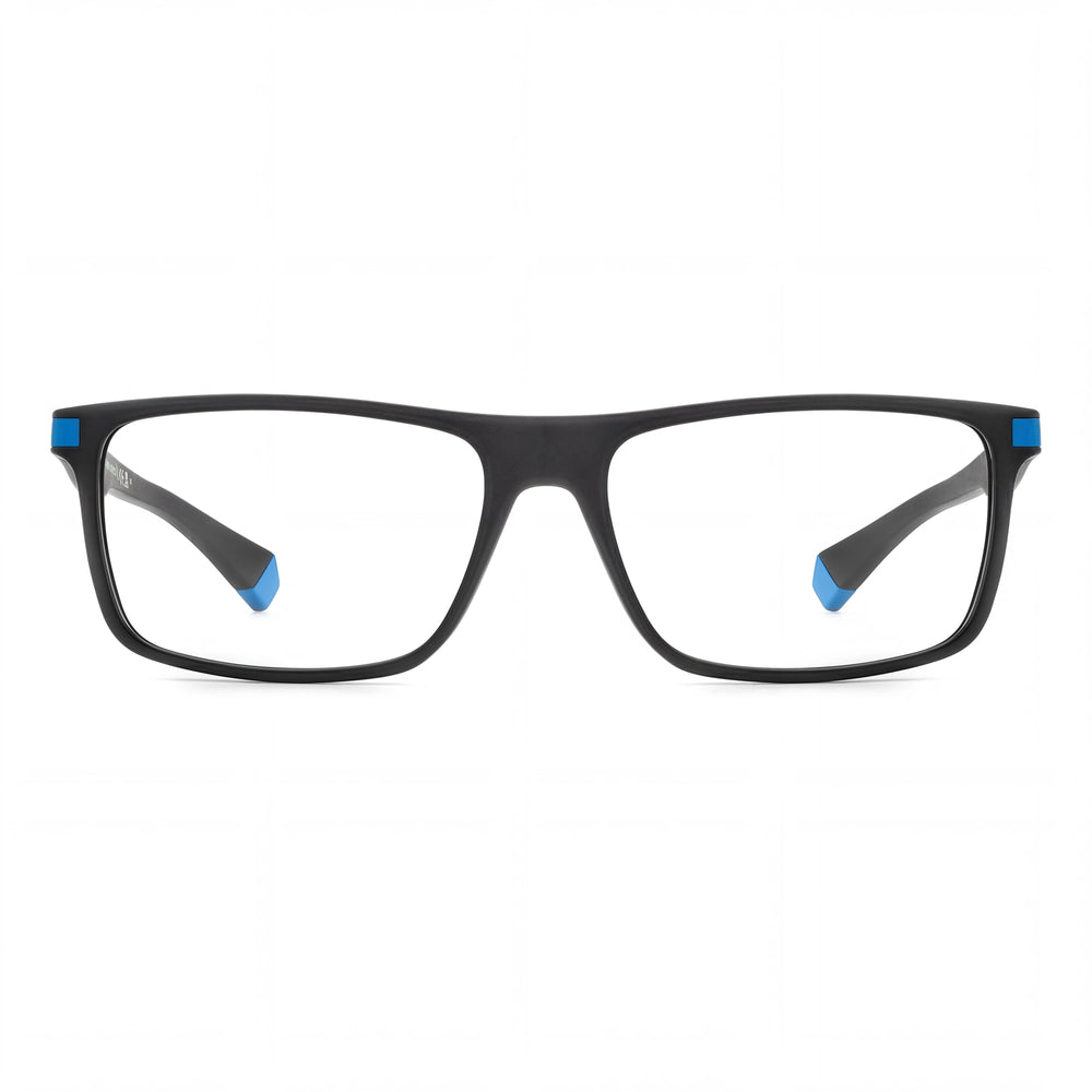Polaroid Modern Women’s Non-polarised Matte Black Blue ECO CO-POLYESTER Sunglasses 55mm