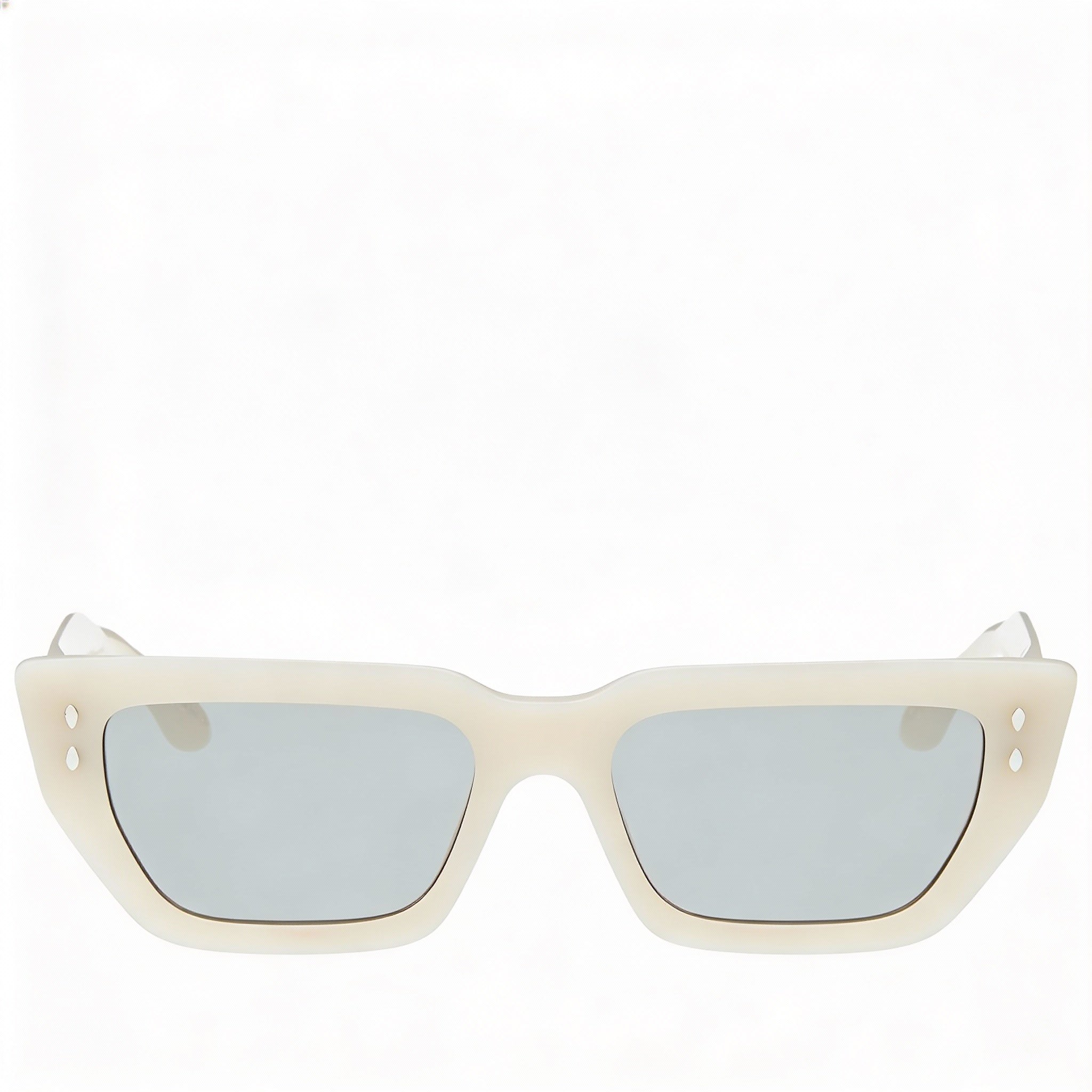 Gafas de sol Isabel Marant para mujer, modernas, de acetato, color gris marfil, con protección UV, no polarizadas, de 54 mm, Photo 2