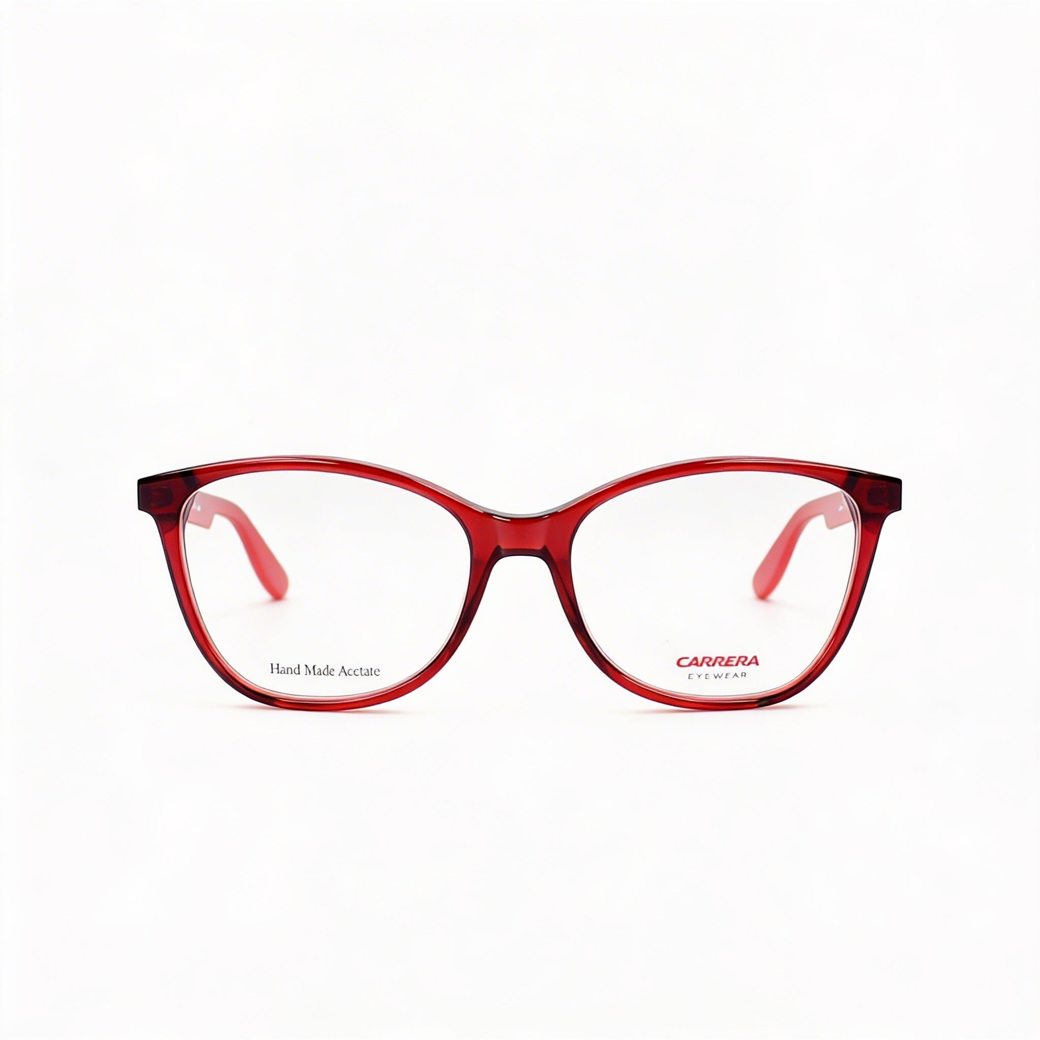 Carrera Ca 5501 Women's Burgundy Red Metallized Plastic non- Clear Lens Optical Eyeglasses 52mm, Photo 2