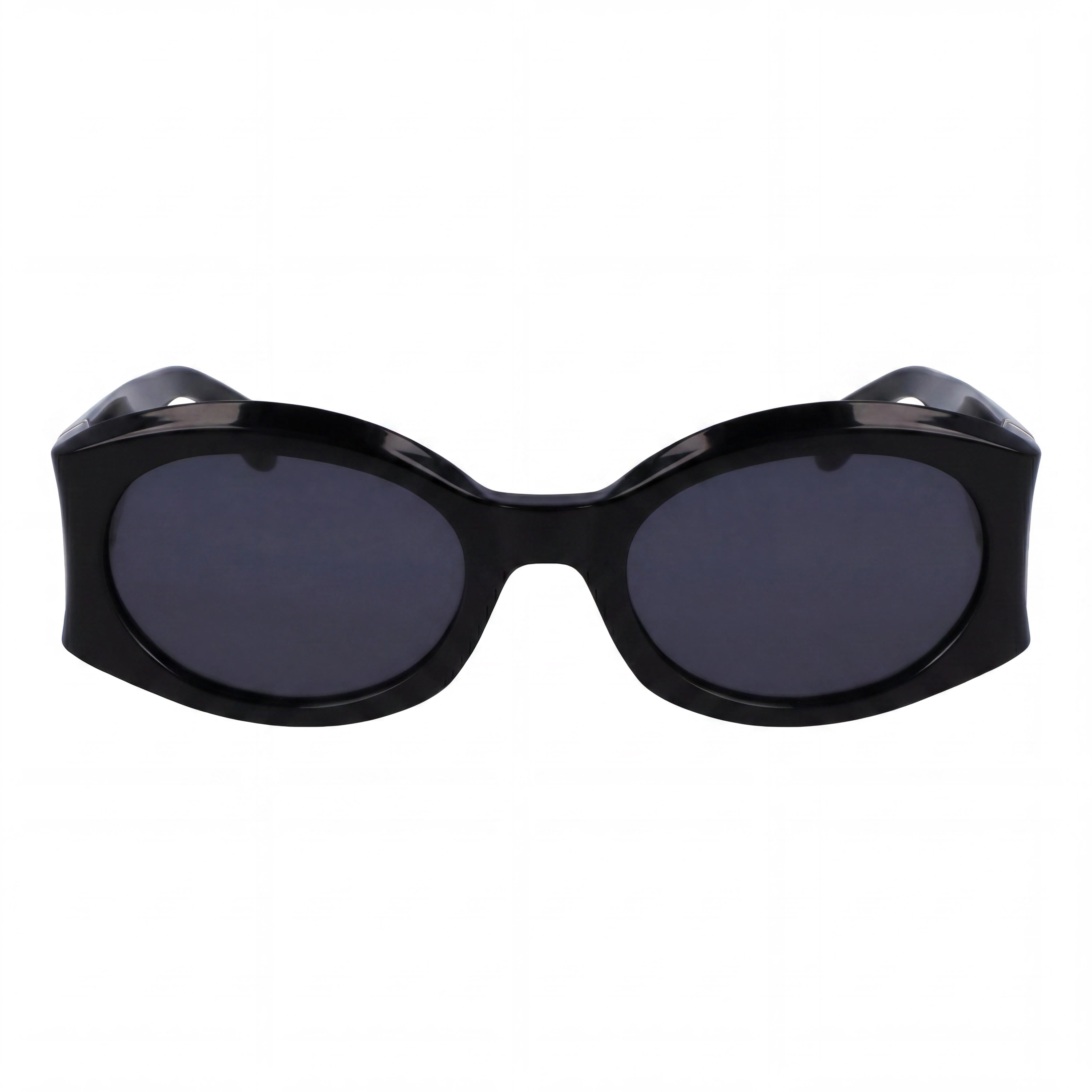 Salvatore Ferragamo SF2008S Unisex Black Plastic Frame Sunglasses with UV Protection, 55mm, Photo 2