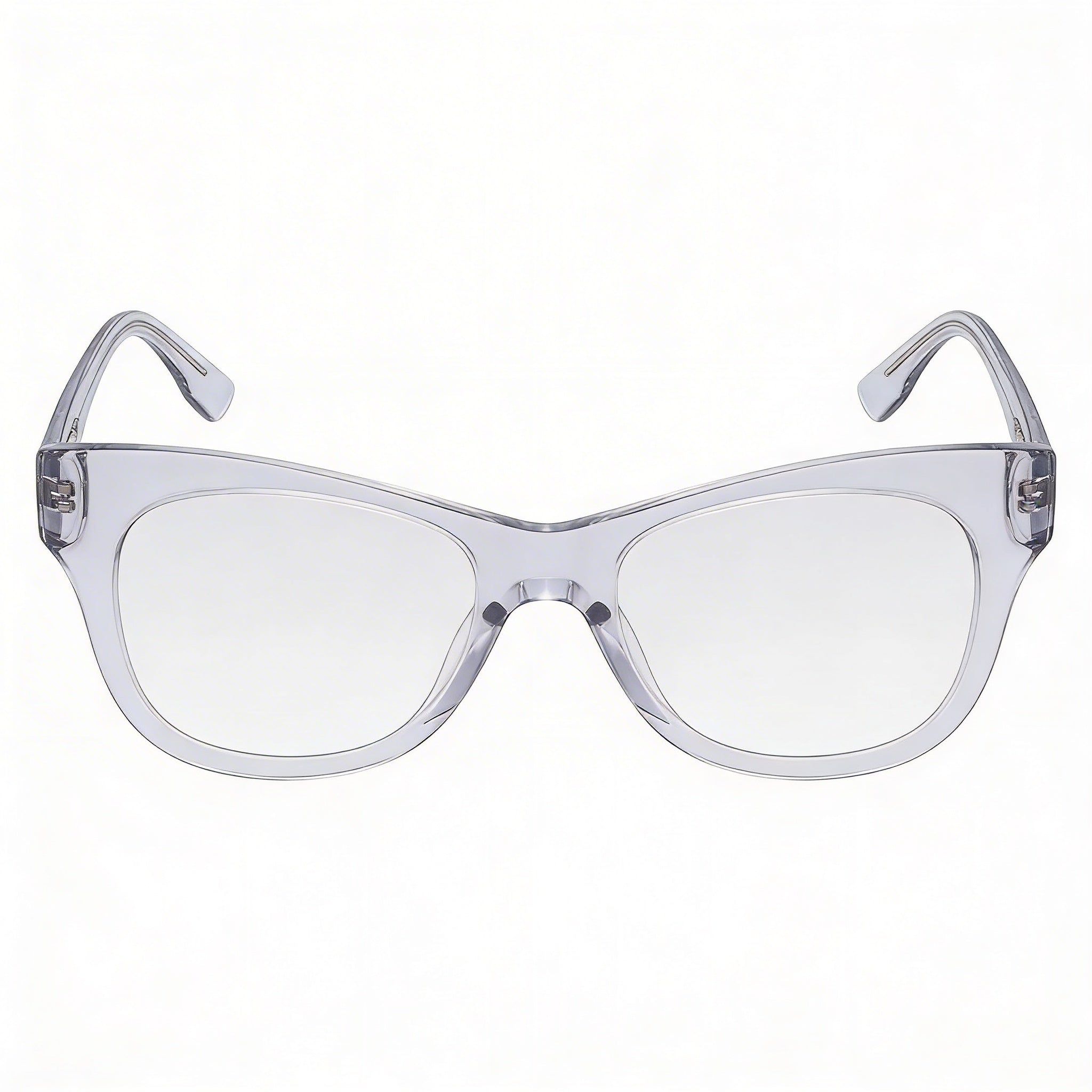 MCALLISTER Mc4504 Men's Grey Crystal Metal Eyewear with Polycarbonate Clear Lenses 52mm, Photo 2