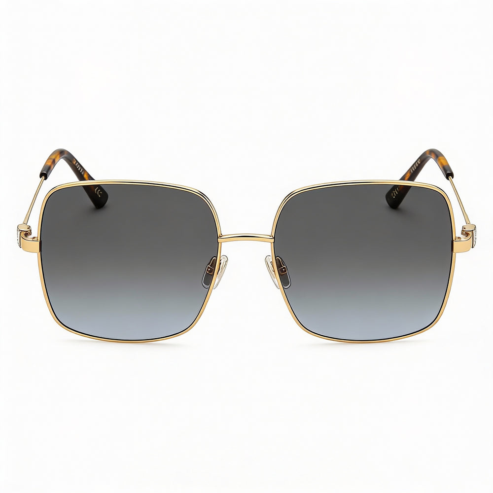 Jimmy Choo Classic Women's Rose Gold Stainless Steel Frame Sunglasses with UV Protection 58/16/145