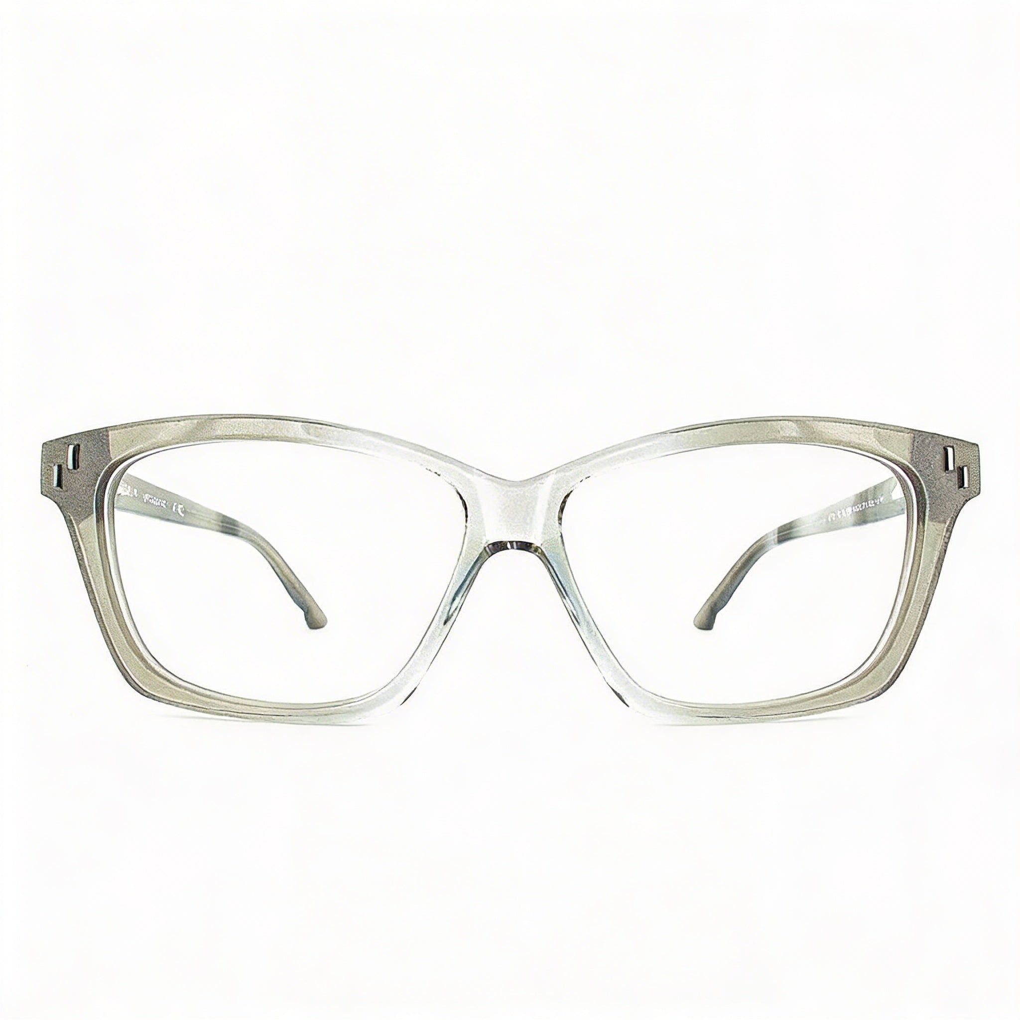 Gafas Swarovski modernas con montura de acetato negro para mujer con lentes multicolor de 54 mm, Photo 2