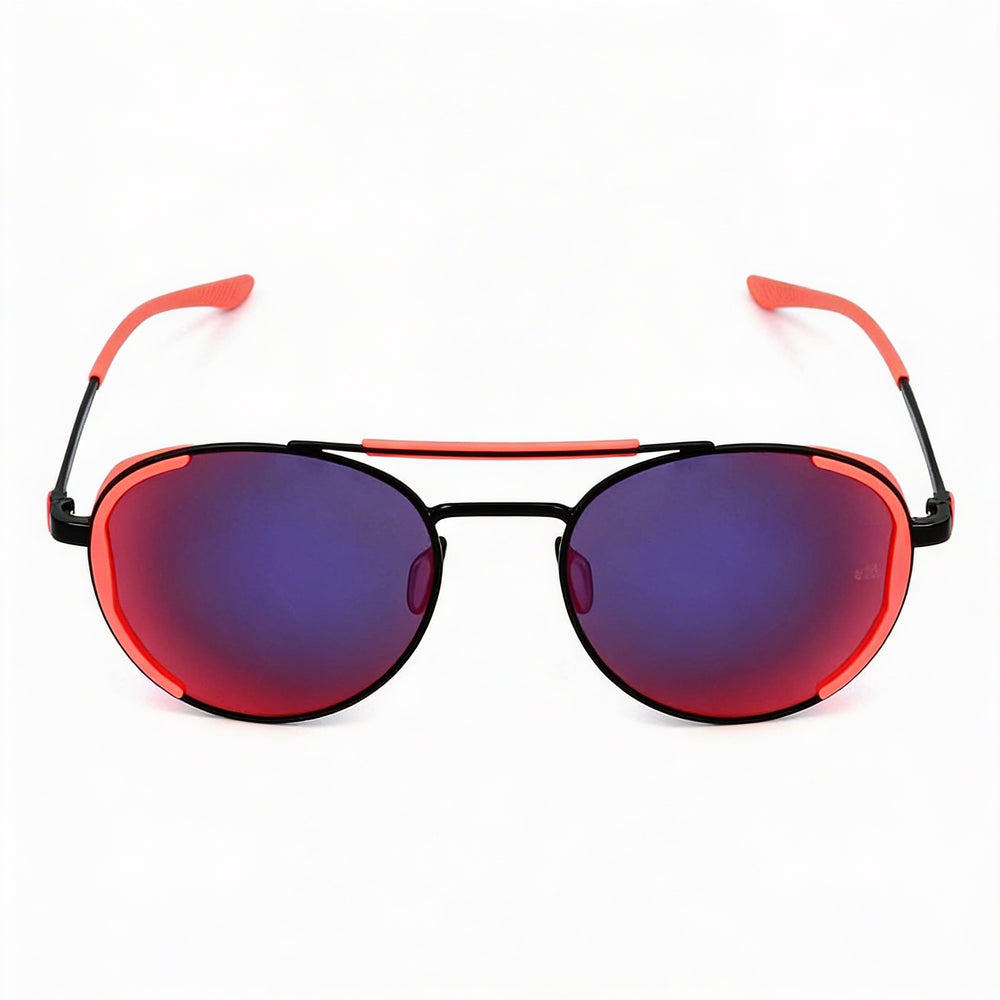 Under Armour UA 0008/G/S Unisex Alloy Steel Frame UV Protection Sunglasses, Black Horn Gray Infrared, 55mm