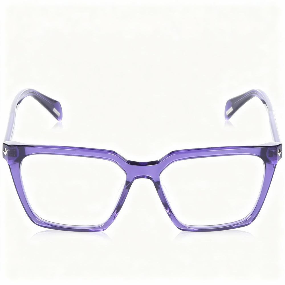 Gafas de sol unisex modernas Police VPLG29 de acetato con lentes no polarizadas y protección UV, color 0U55, 53 mm