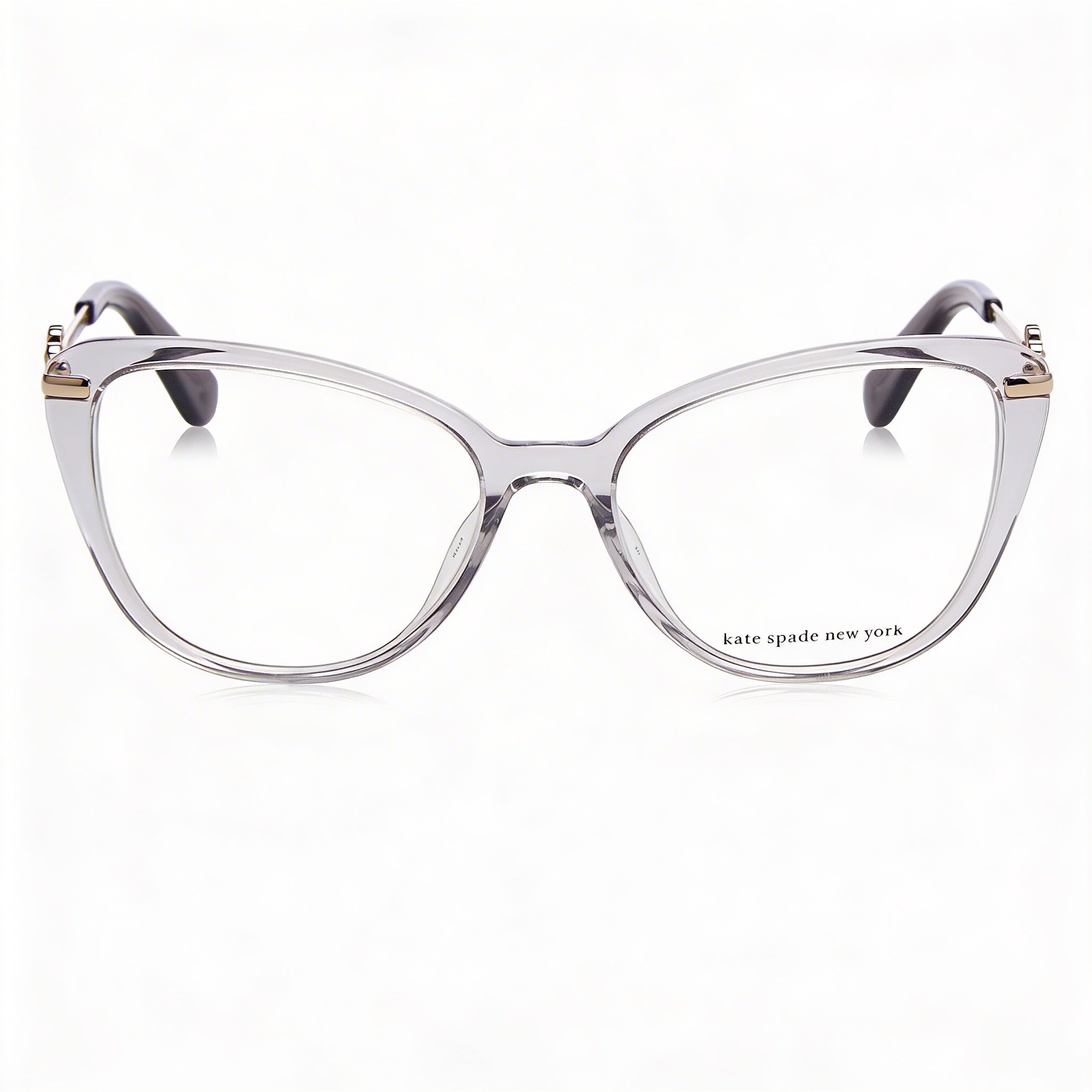 Gafas unisex Kate Spade New York Flavia, montura de plástico gris, lentes de policarbonato, ancho de lente de 51 mm, Photo 2