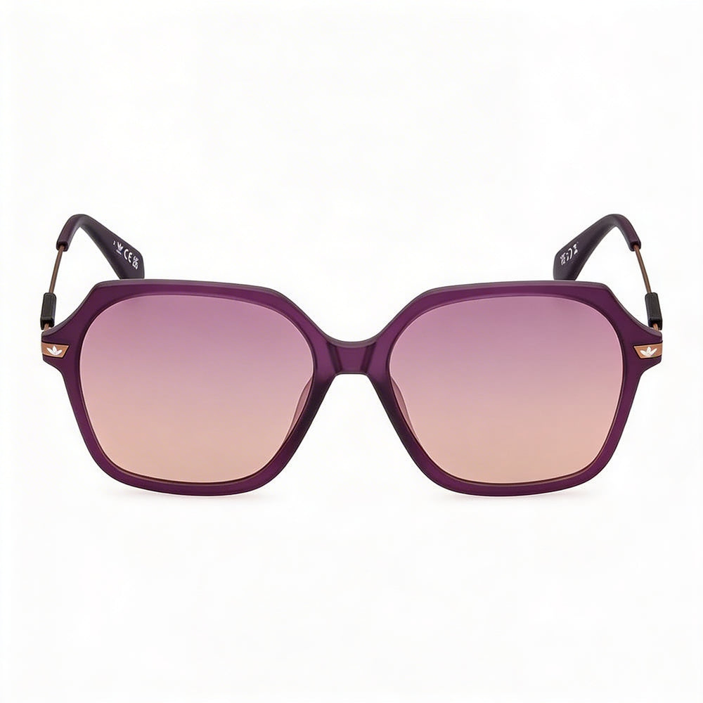 adidas Originals Casual - Gafas de sol para hombre, color violeta mate inyectado, talla 55-16-140