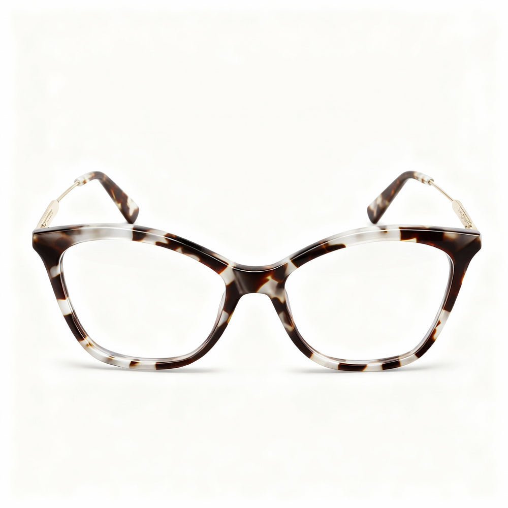 Longchamp LO2692 Unisex Casual Butterfly Plastic Eyeglasses, Havana Aqua Frame, 54mm Polycarbonate Non-polarized Lenses