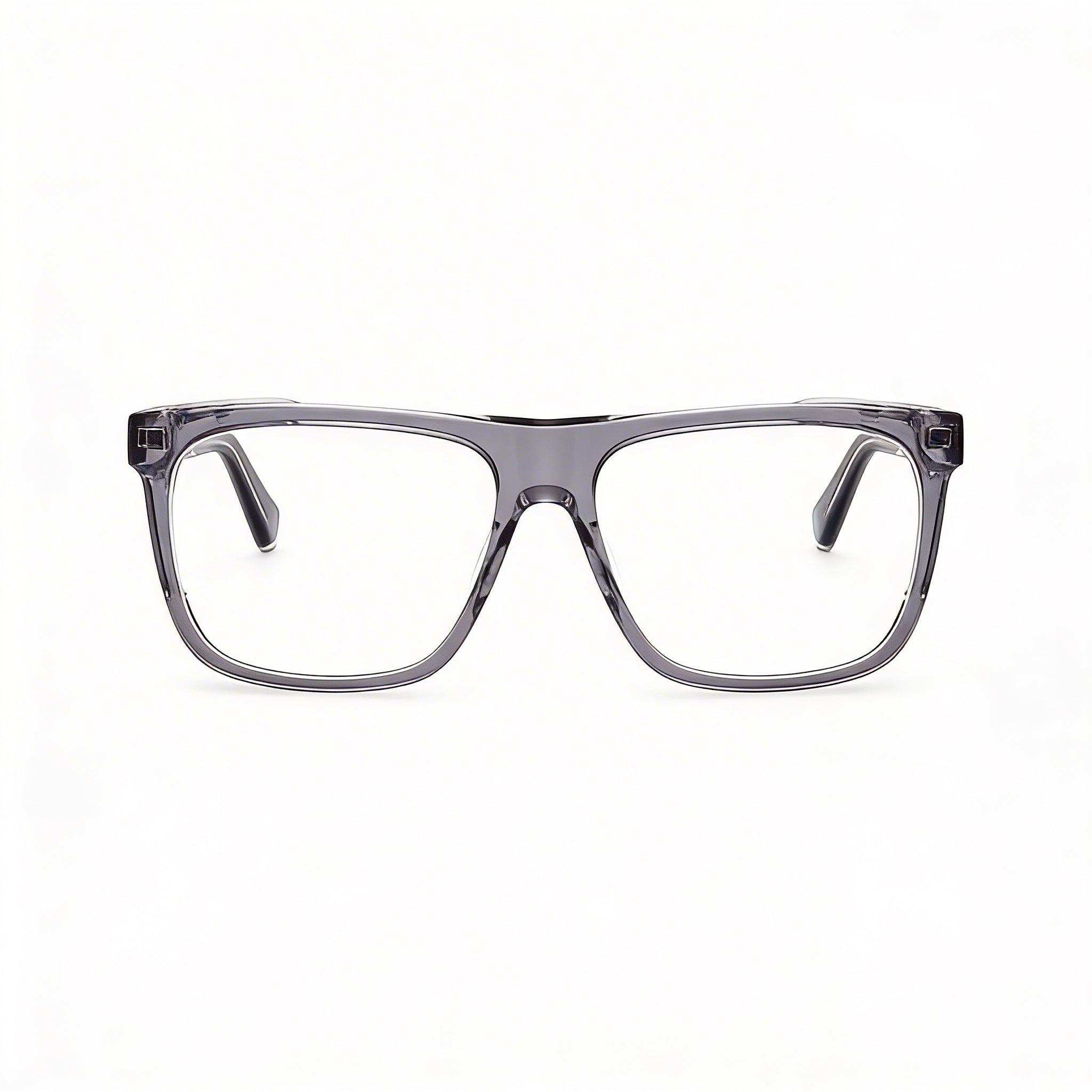 Guess Modern Collection Women's Grey Plastic Frame Eyeglasses with Clear Non Polarized Lenses 56mm, Photo 2
