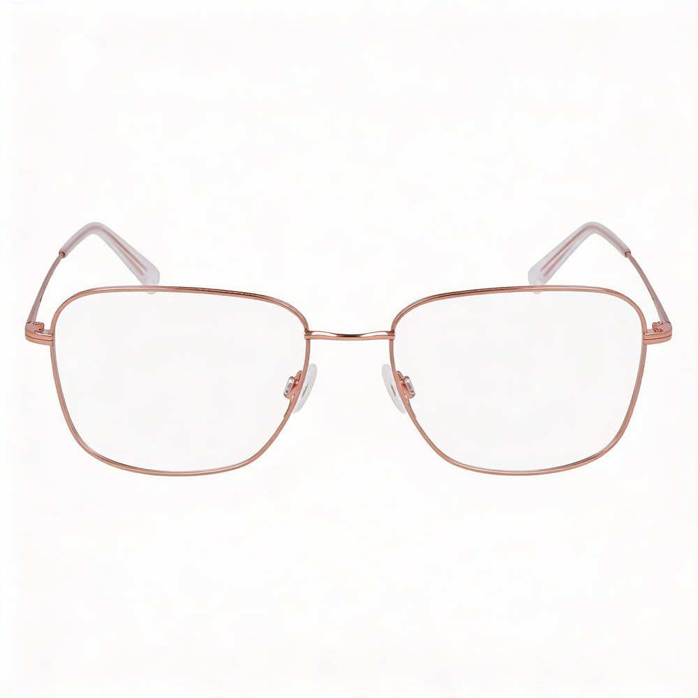 Gafas Flexon H6075 Unisex de Acetato en Oro Rosa, Ancho de Lente 55mm, Puente 18mm, Patilla 140mm