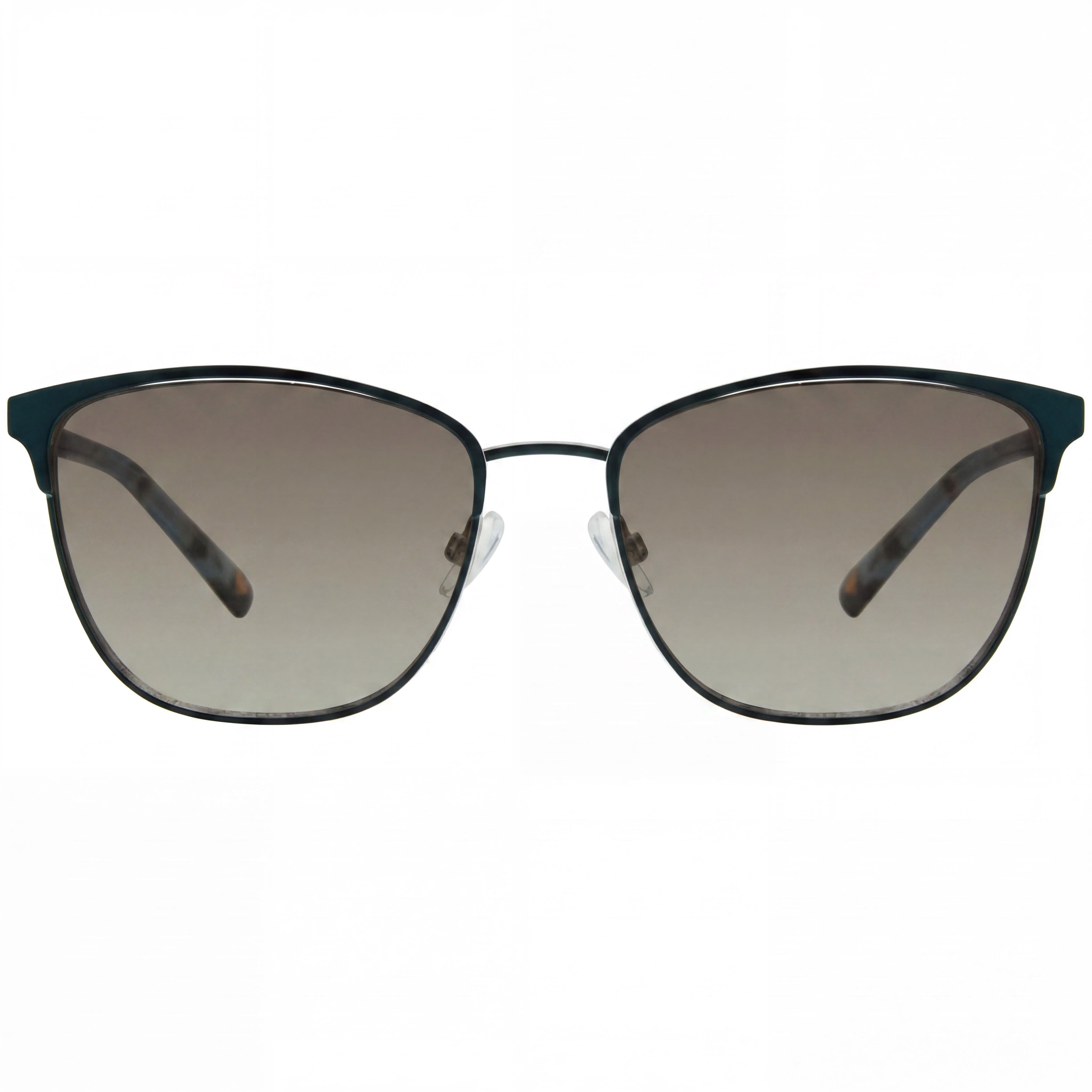 Liz Claiborne Classic Women's Polarized UV Protection Sunglasses - Mattteal Frame, 56mm Lens Width, Photo 2
