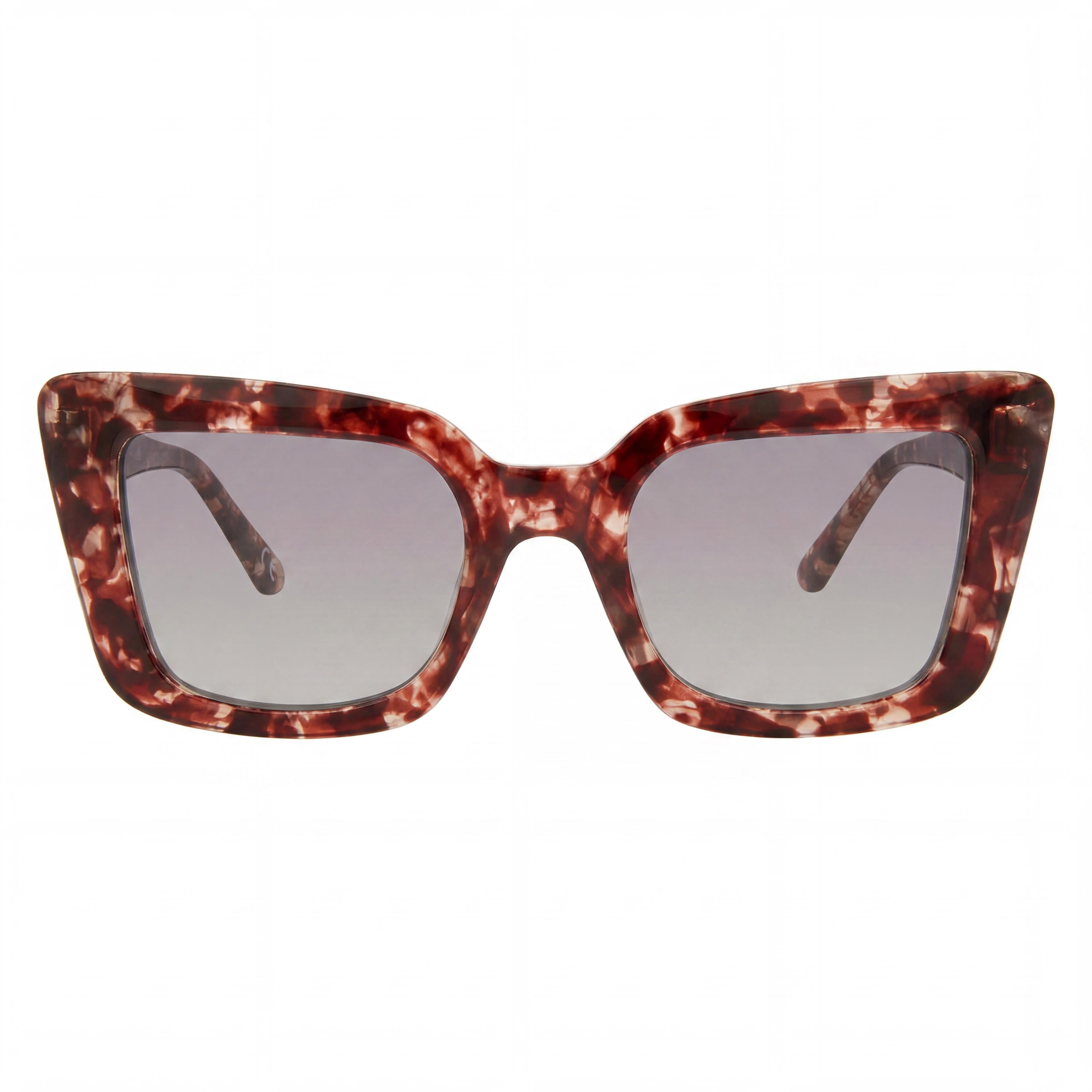 PRIVÉ REVAUX Classic Unisex Sunglasses with Blush Tort Frame, Nude Havana Lenses, UV Protection, 50mm, Photo 2