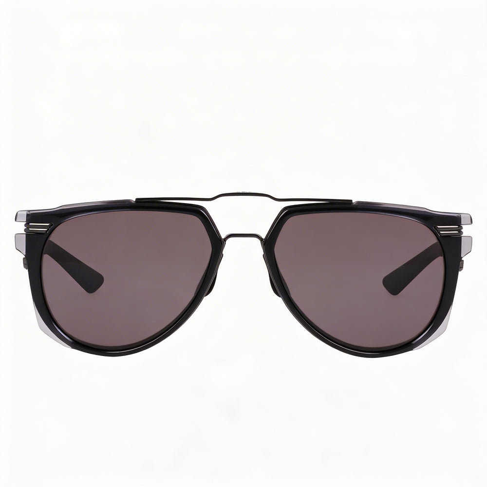 Gafas de sol Nike Electric Daze If1009x para hombre, armazón de acetato negro y gris, sin polarizar, protección UV 400, 56 mm