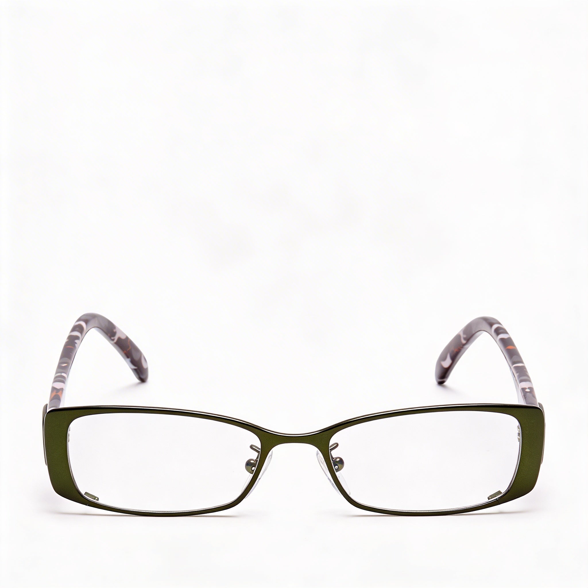 Gafas de sol Emilio Pucci EP 2140 para mujer con montura de plástico y metal verde y lentes transparentes de demostración, talla 50-16-140, Photo 2