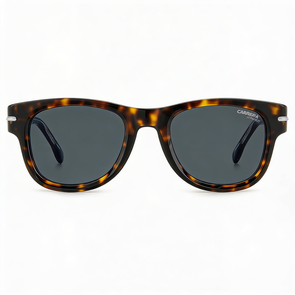 Gafas de sol Carrera 330/S para mujer, color marrón Habana, acero inoxidable, 100 % protección UV, 50 mm, no polarizadas