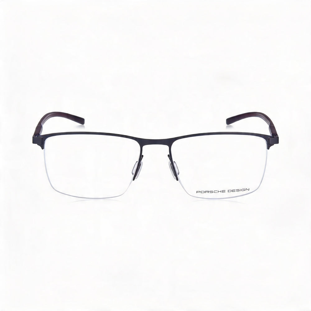 Gafas Porsche Design Modern P8371 para hombre con montura de plástico negra, 54 mm de ancho de lente
