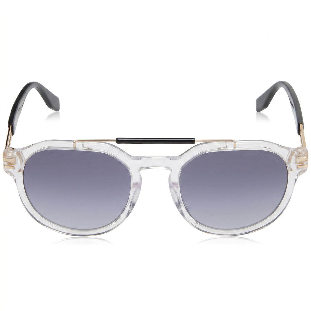 Gafas de sol Marc Jacobs Classic para hombre de acetato de cristal gris oscuro degradado no polarizadas UV 400 de 52 mm