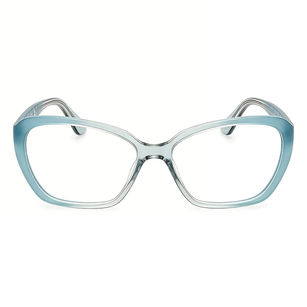 Guess Women's eyewear Turquoise Gradient Plastic Frame Multicoloured Lens (Lens 2mm, Bridge 14mm, Temple 140mm)