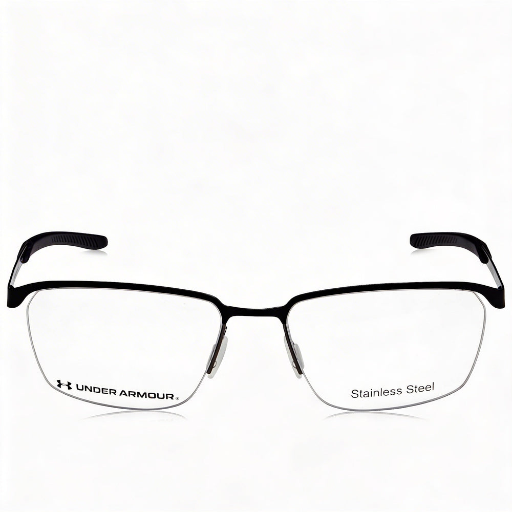 Under Armour Men's Casual Sunglasses with Alloy Steel Frame in Matt Black and Polycarbonate Lenses, 56mm