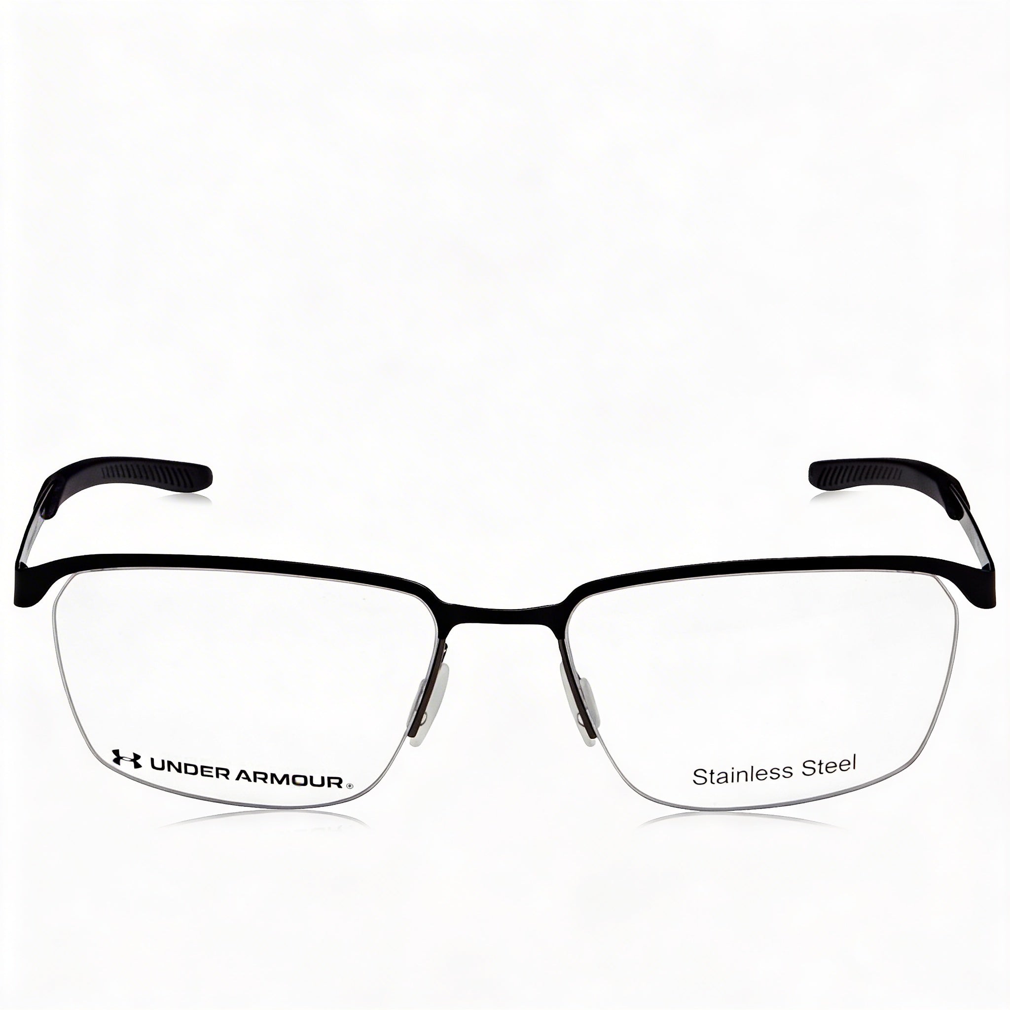 Under Armour Men's Casual Sunglasses with Alloy Steel Frame in Matt Black and Polycarbonate Lenses, 56mm, Photo 2