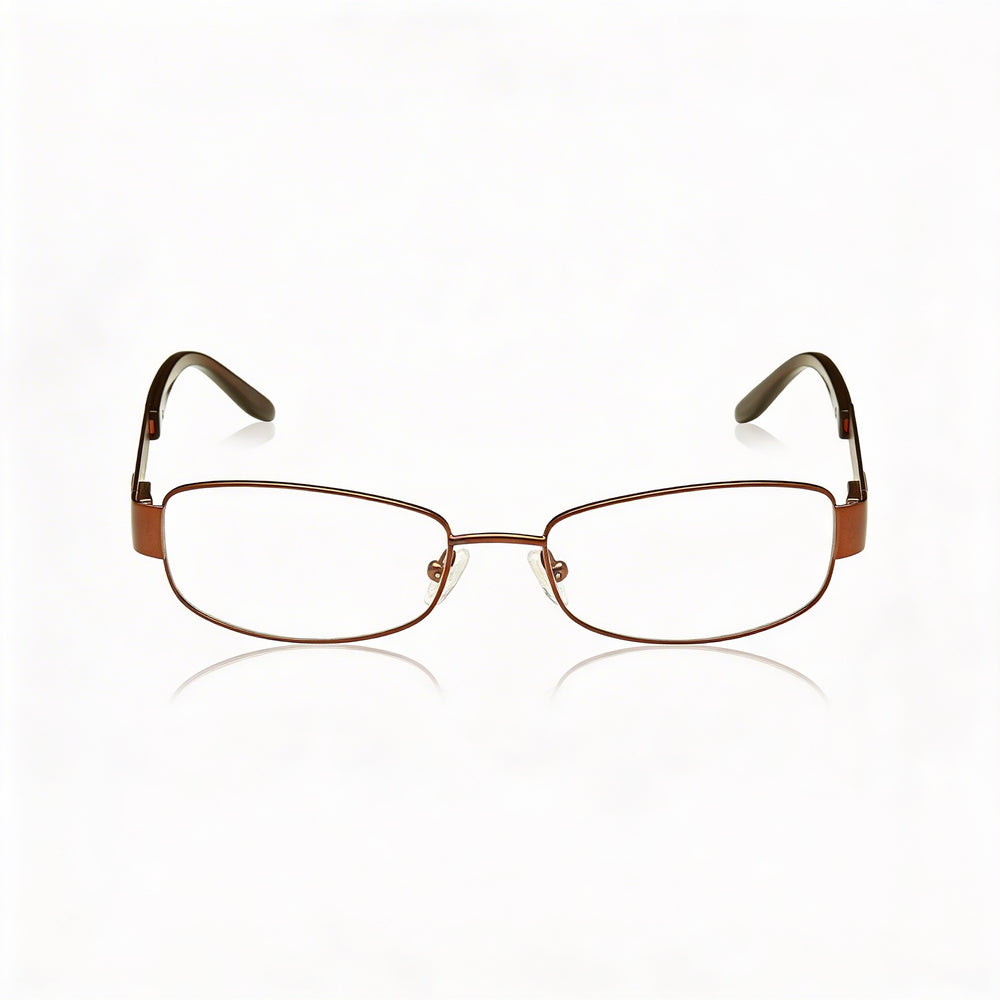 Guess Gu2392 Women's Metal Optical Frame in Havane, featuring 53mm Lens Width, 17mm Bridge, and 135mm Temple Length