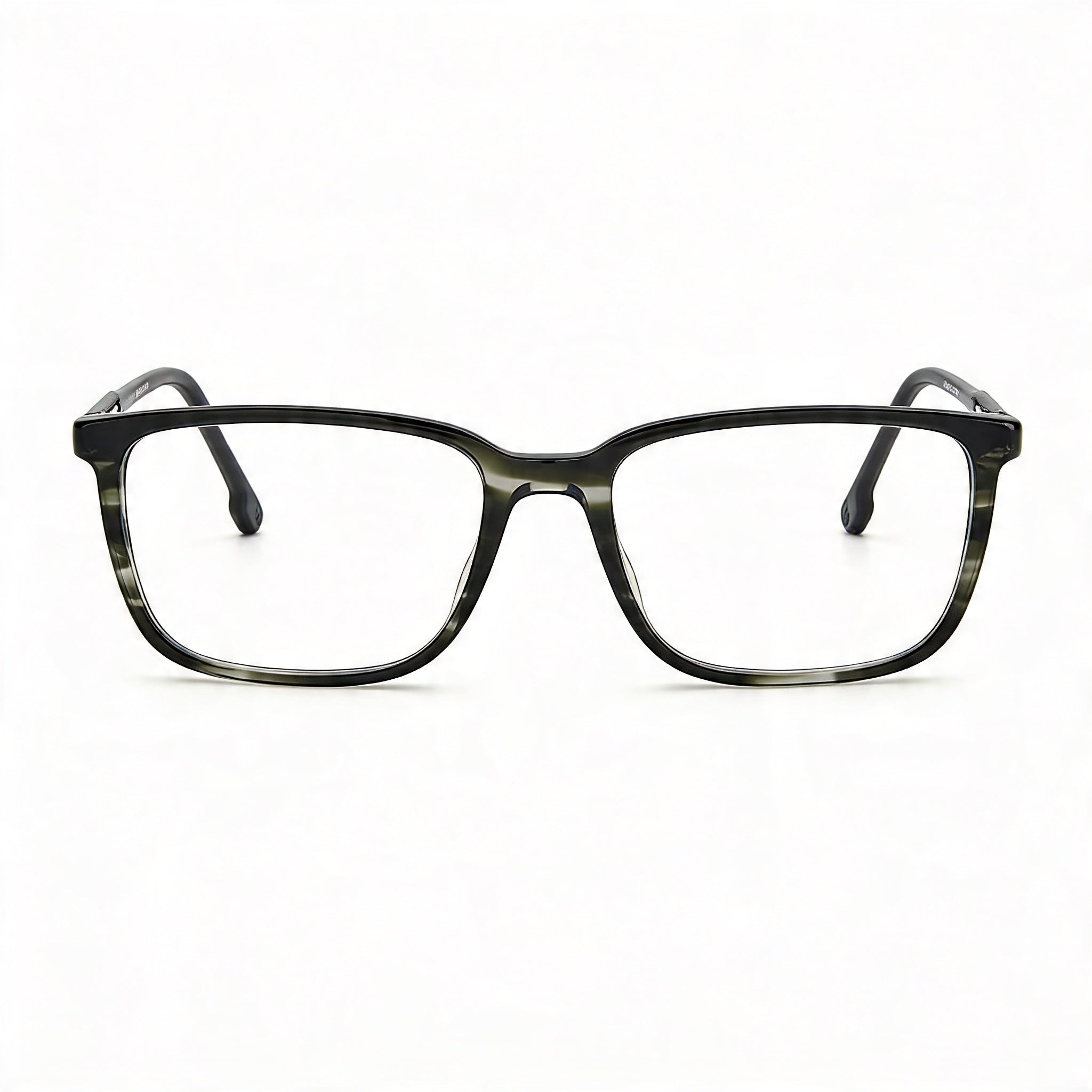 Carrera 254 Unisex Optical Eyeglasses with Grey Horn Plastic Frame, Polycarbonate Lenses, 56mm Lens Width, Photo 2