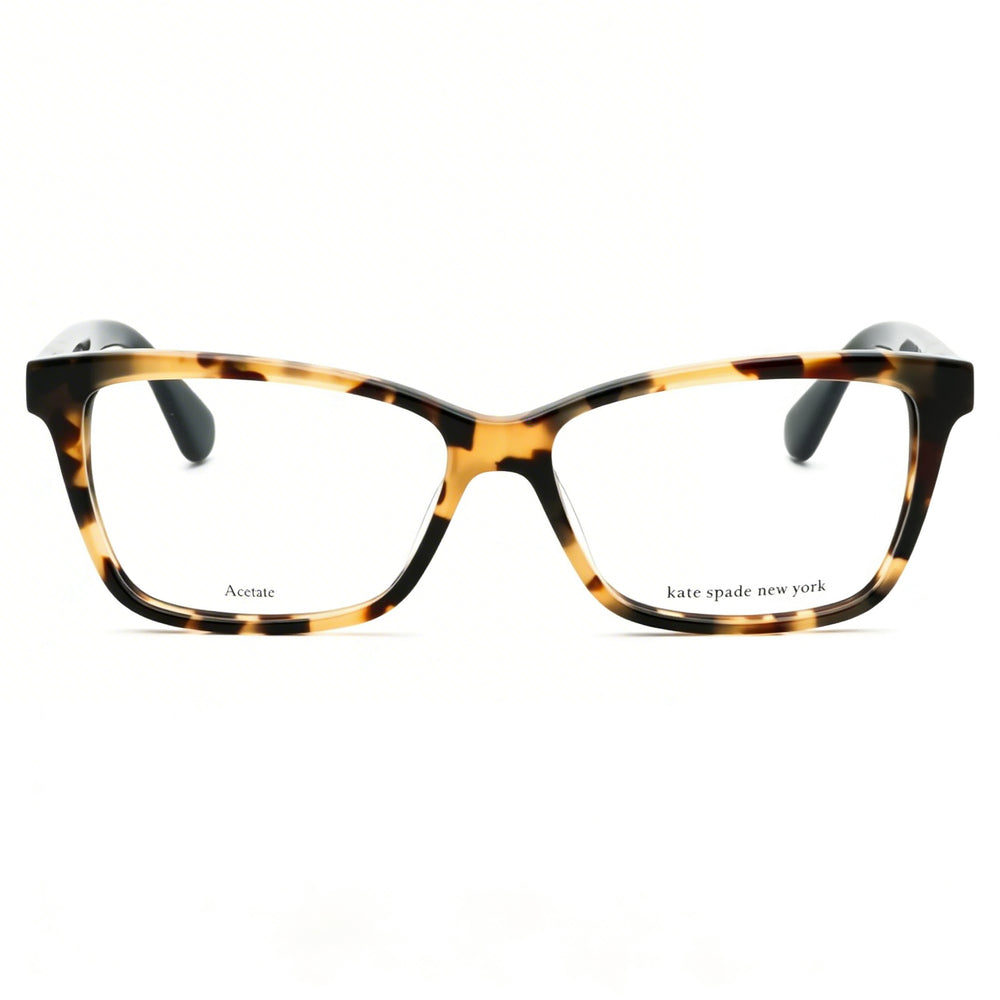 Gafas Kate Spade New York Camberly para mujer, de plástico negro Havanan, con lentes de policarbonato de 53 mm